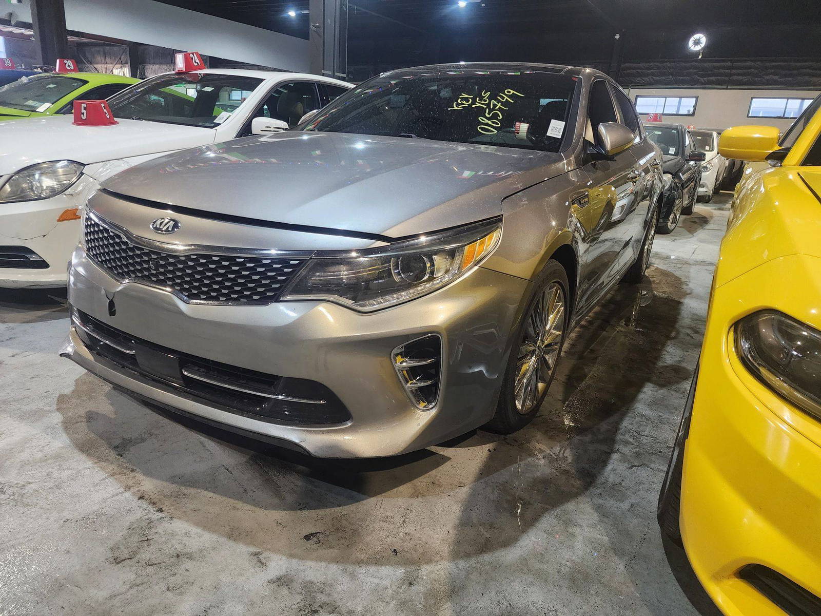 2016 KIA OPTIMA — 124403 Miles — Lot 1618002 — Al Quoz - Marhaba Auctions Used Cars - Image 3