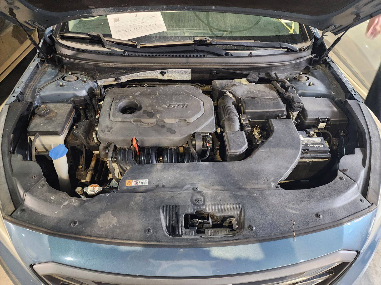 2015 HYUNDAI SONATA — 168949 Miles — Lot 94537 — Al Quoz - Marhaba Auctions Used Cars - Image 12