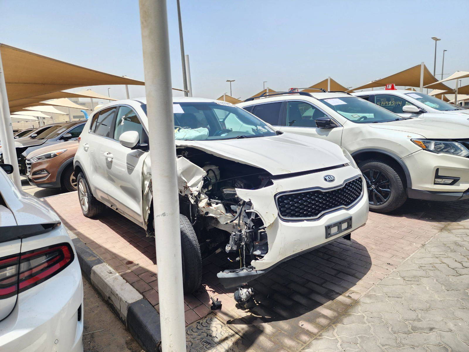 2017 KIA SPORTAGE — 133794 Miles — Lot 121174 — Souq - Marhaba Auctions Used Cars - Image 4