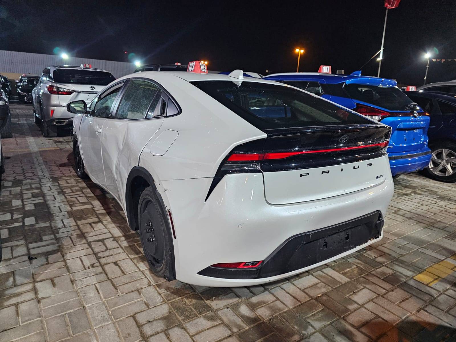 2025 TOYOTA PRIUS — 8161 Miles — Lot 5S3049134 - Marhaba Auctions Used Cars - Image 9