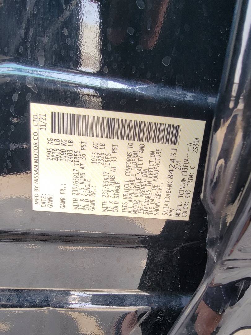 2021 NISSAN ROGUE — 40620 Miles — Lot MC842451 — Main - Marhaba Auctions Used Cars - Image 10