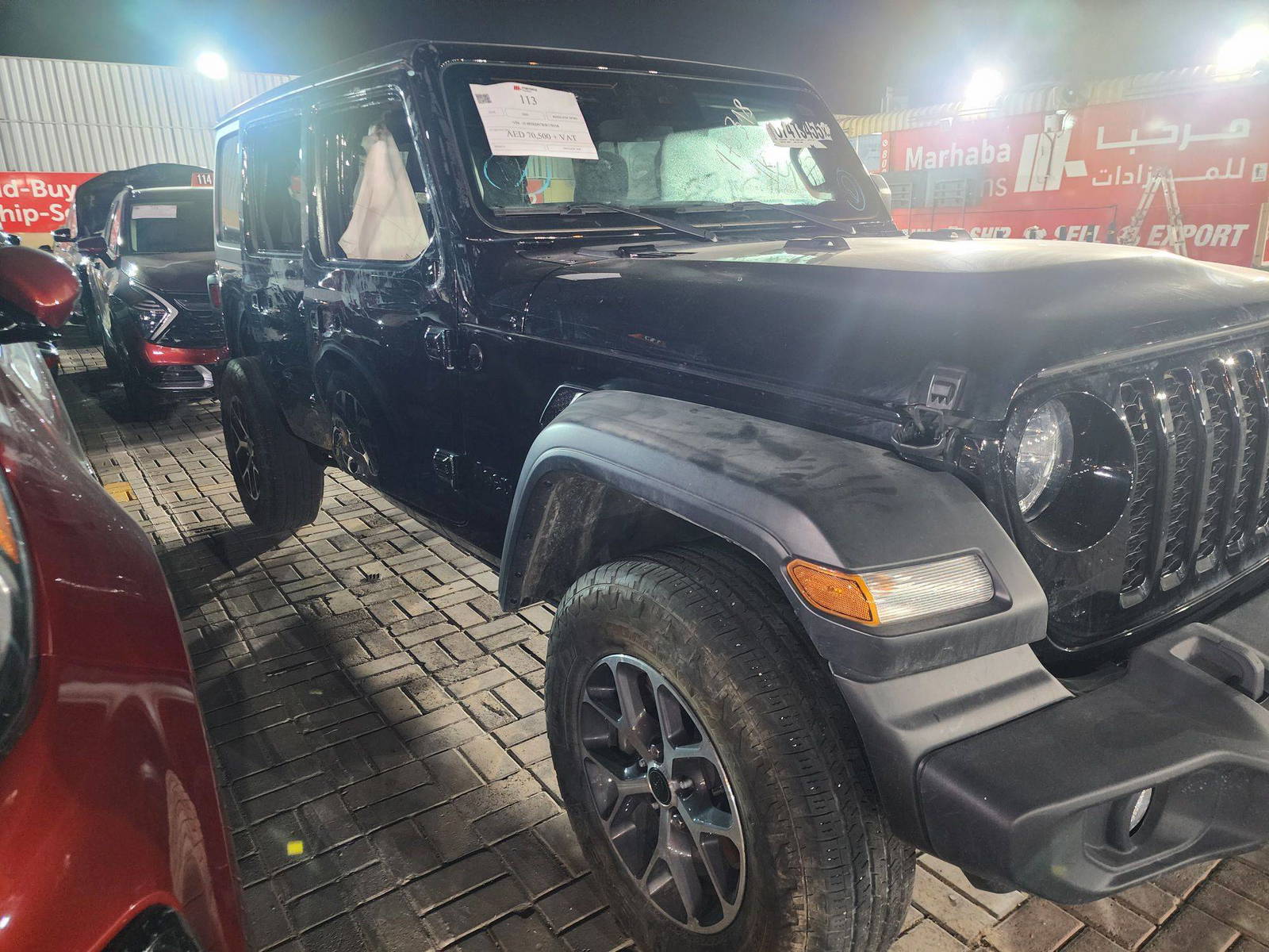2024 JEEP WRANGLER — 10 096 Miles — Lot 113 — Souq - Marhaba Auctions Used Cars - Image 4