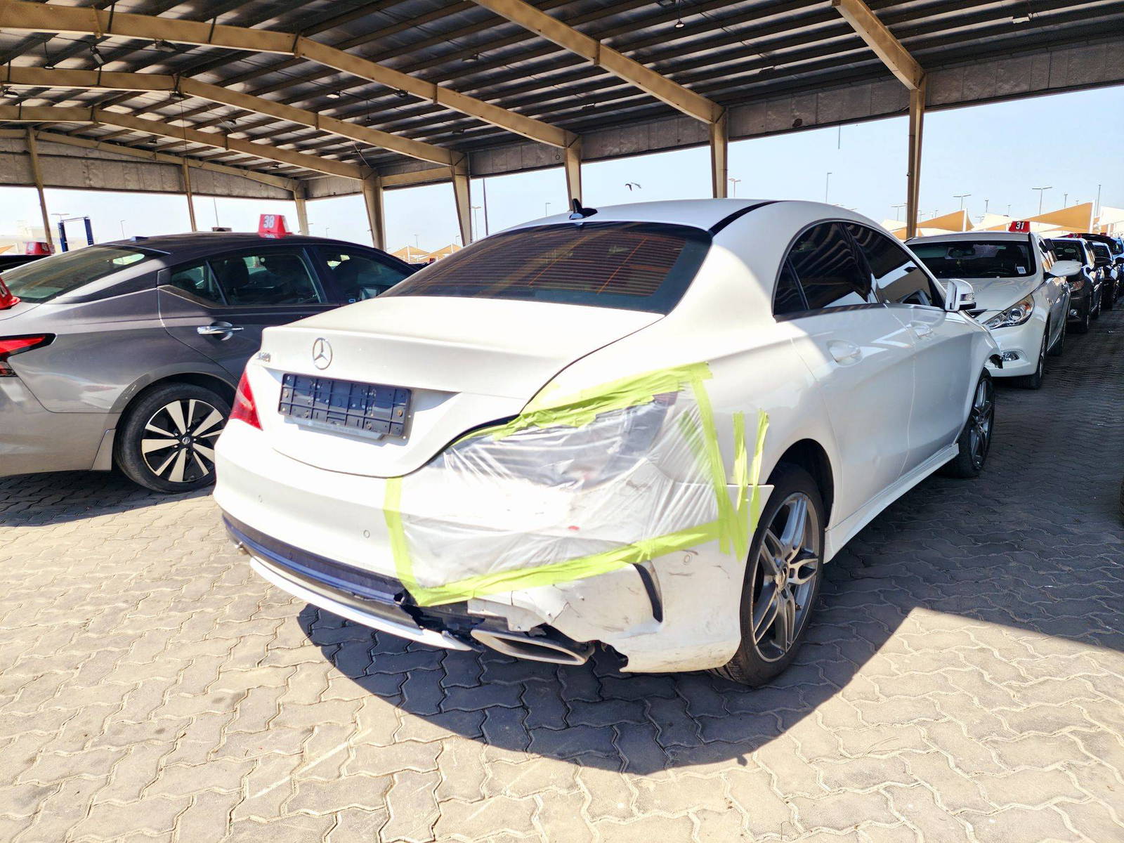 2018 MERCEDES BENZ CLA 220 — 103970 KM — Lot 673012 — Main - Marhaba Auctions Used Cars - Image 3