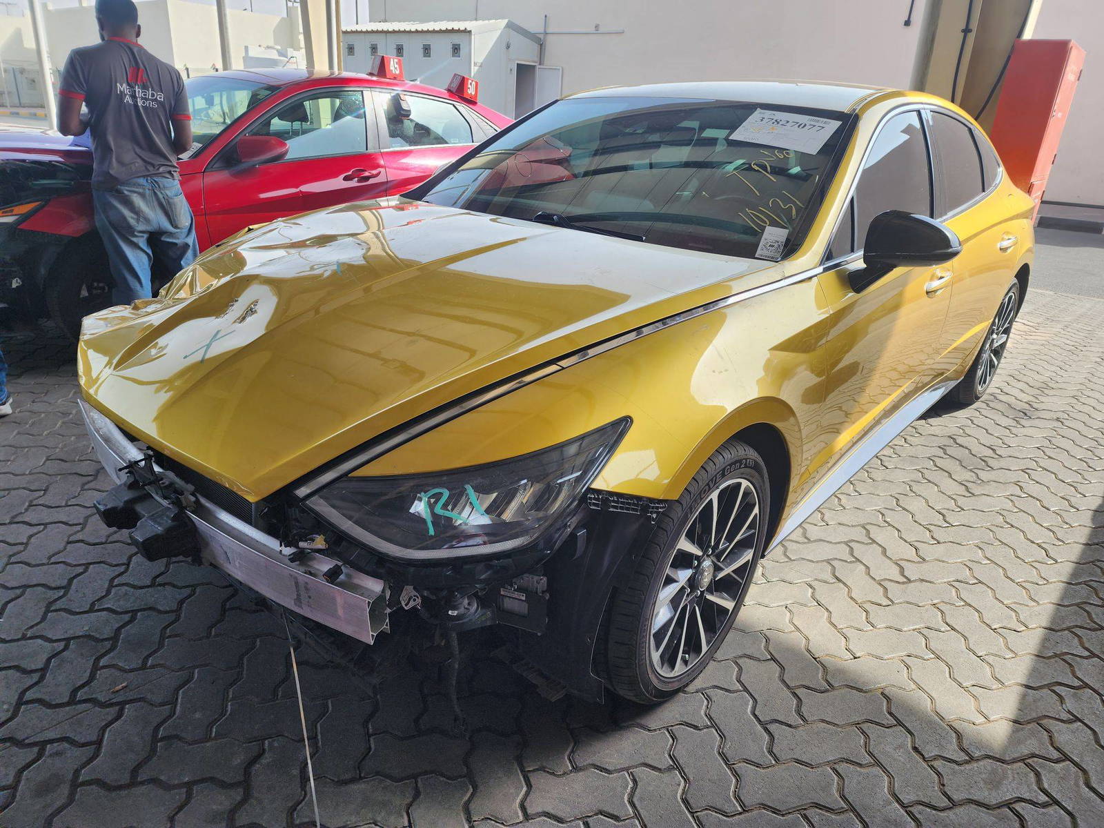 2020 HYUNDAI SONATA — 59253 Miles — Lot 37827077 - Marhaba Auctions Used Cars - Image 8