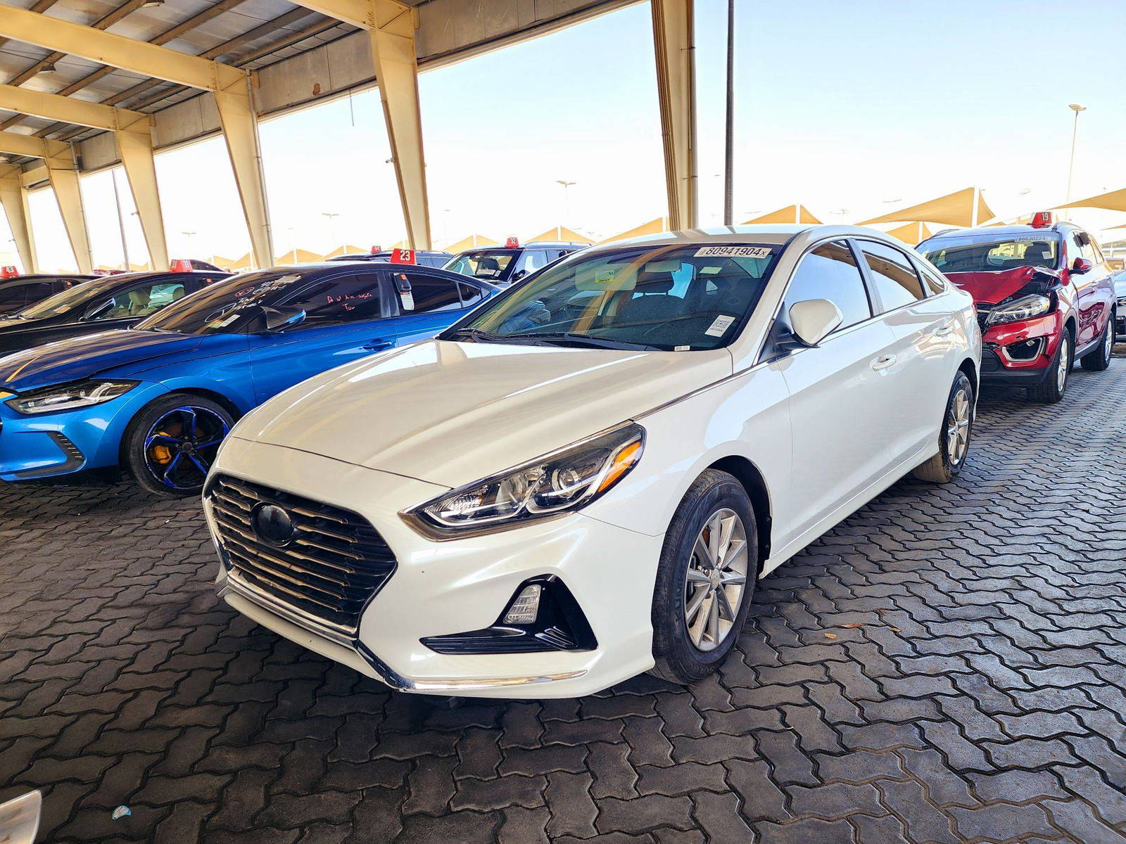 2019 HYUNDAI SONATA — 55653 Miles — Lot KH771266 — Souq - Marhaba Auctions Used Cars - Image 5