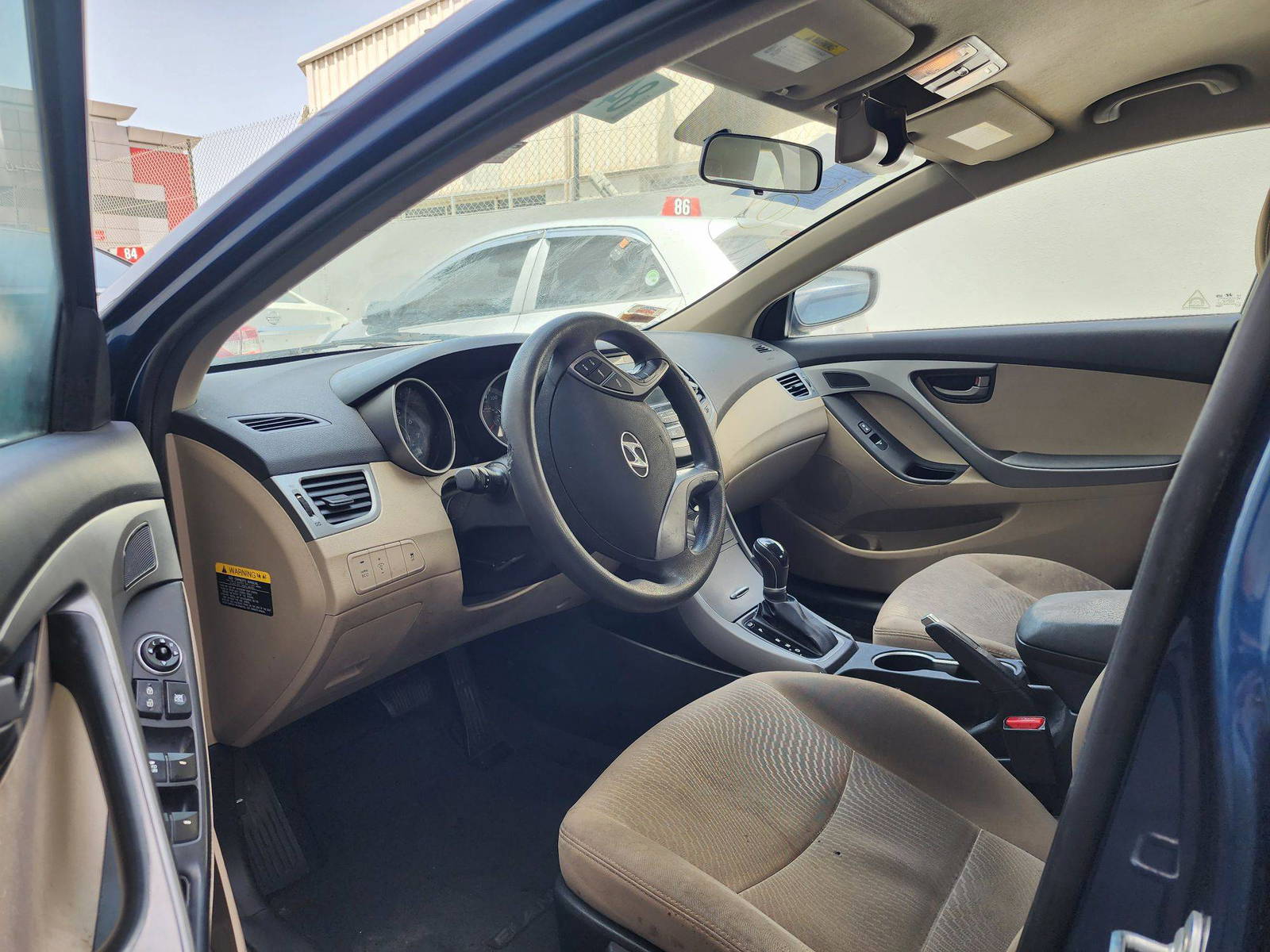 2016 HYUNDAI ELANTRA — 232557 Miles — Lot 84757134 — Al Quoz - Marhaba Auctions Used Cars - Image 9