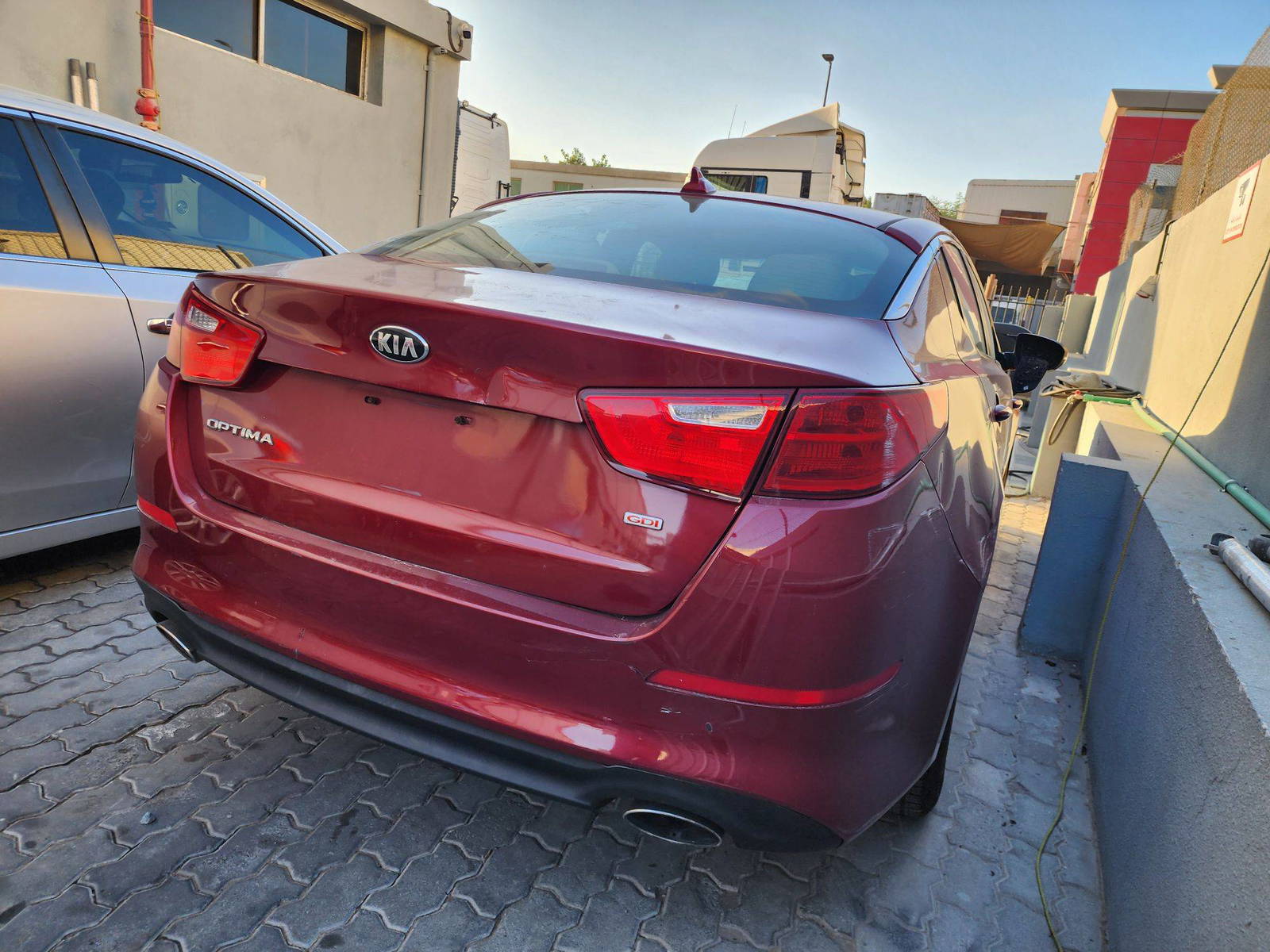 2014 KIA OPTIMA — 224656 Miles — Lot 2EG343999 — Al Quoz - Marhaba Auctions Used Cars - Image 4