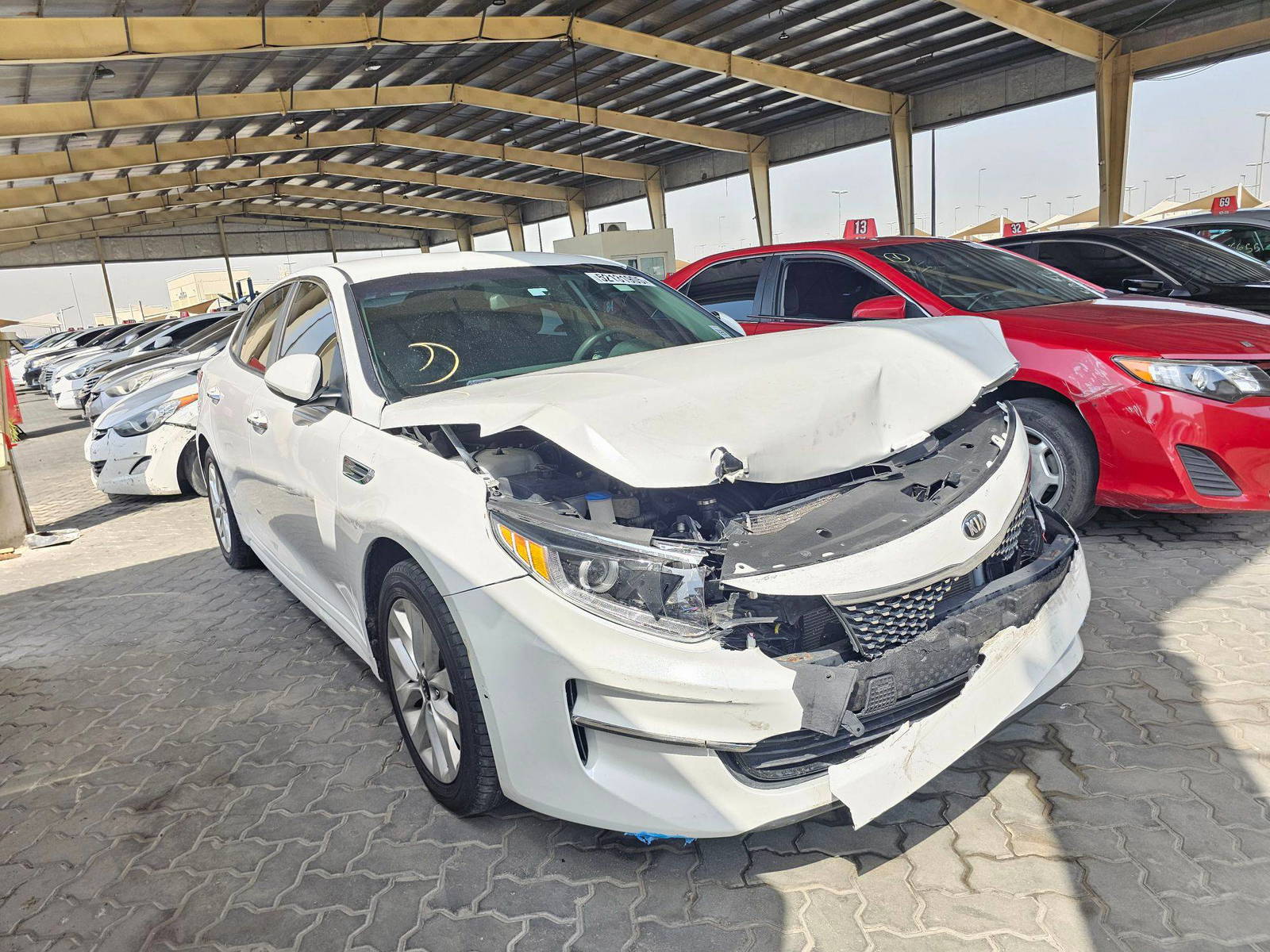 2017 KIA OPTIMA — 128620 Miles — Lot 6HG126926 — Souq - Marhaba Auctions Used Cars - Image 4