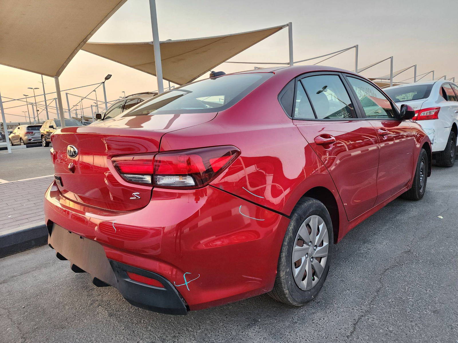 2020 KIA RIO — 67966 Miles — Lot 38729966 — Souq - Marhaba Auctions Used Cars - Image 3