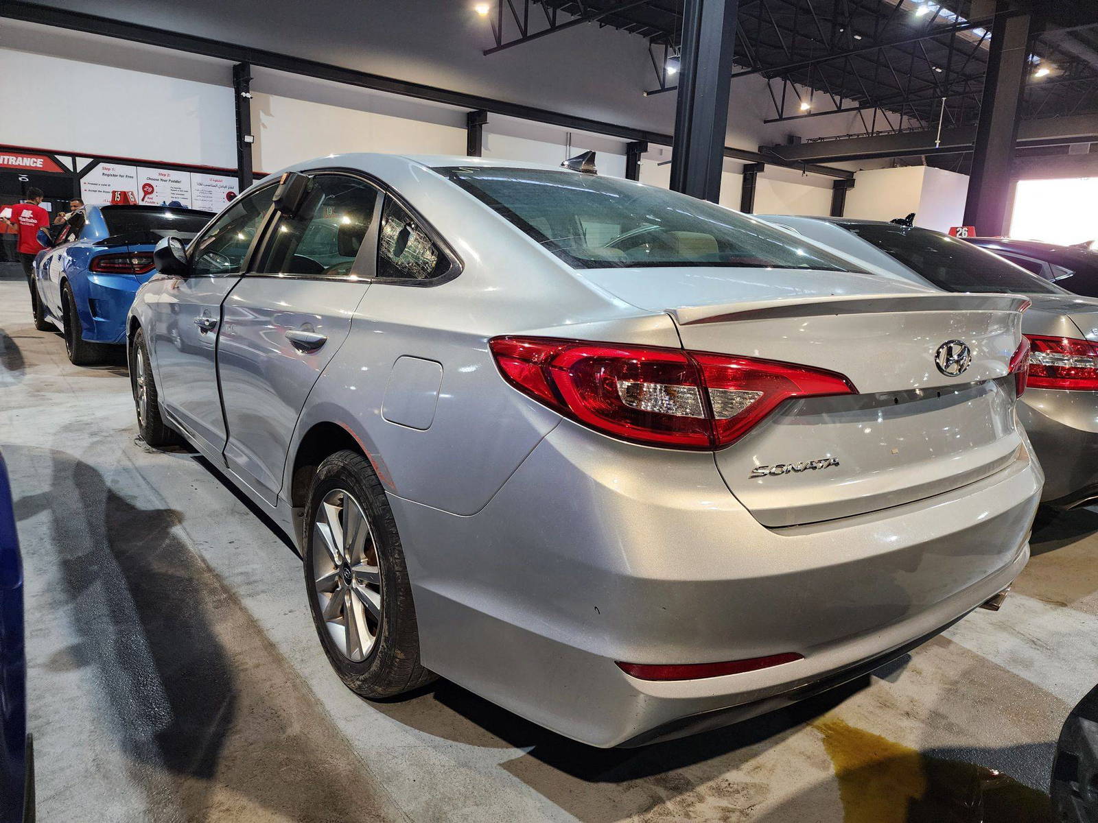 2017 HYUNDAI SONATA — 166610 Miles — Lot 26800 — Al Quoz - Marhaba Auctions Used Cars - Image 5