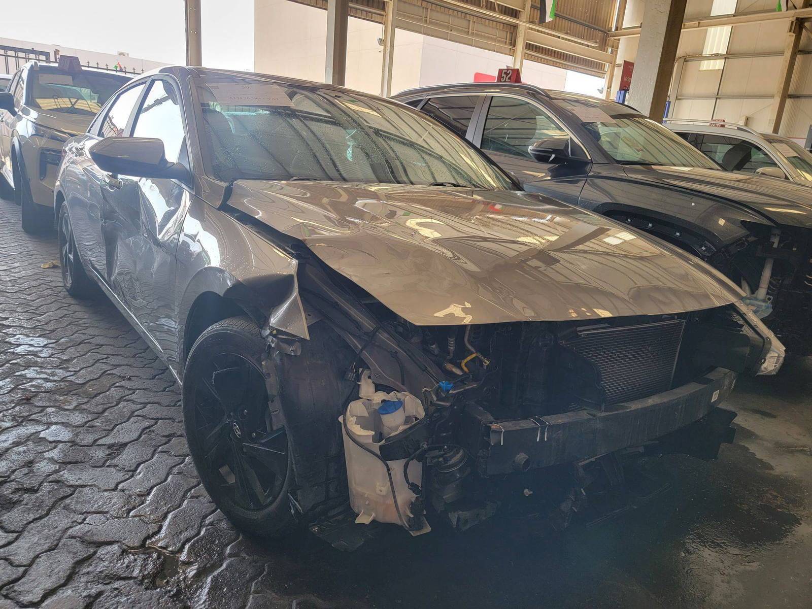 2023 HYUNDAI ELANTRA — sold — 63185 Miles — Lot U449164 — Main - Marhaba Auctions Used Cars - Image 3