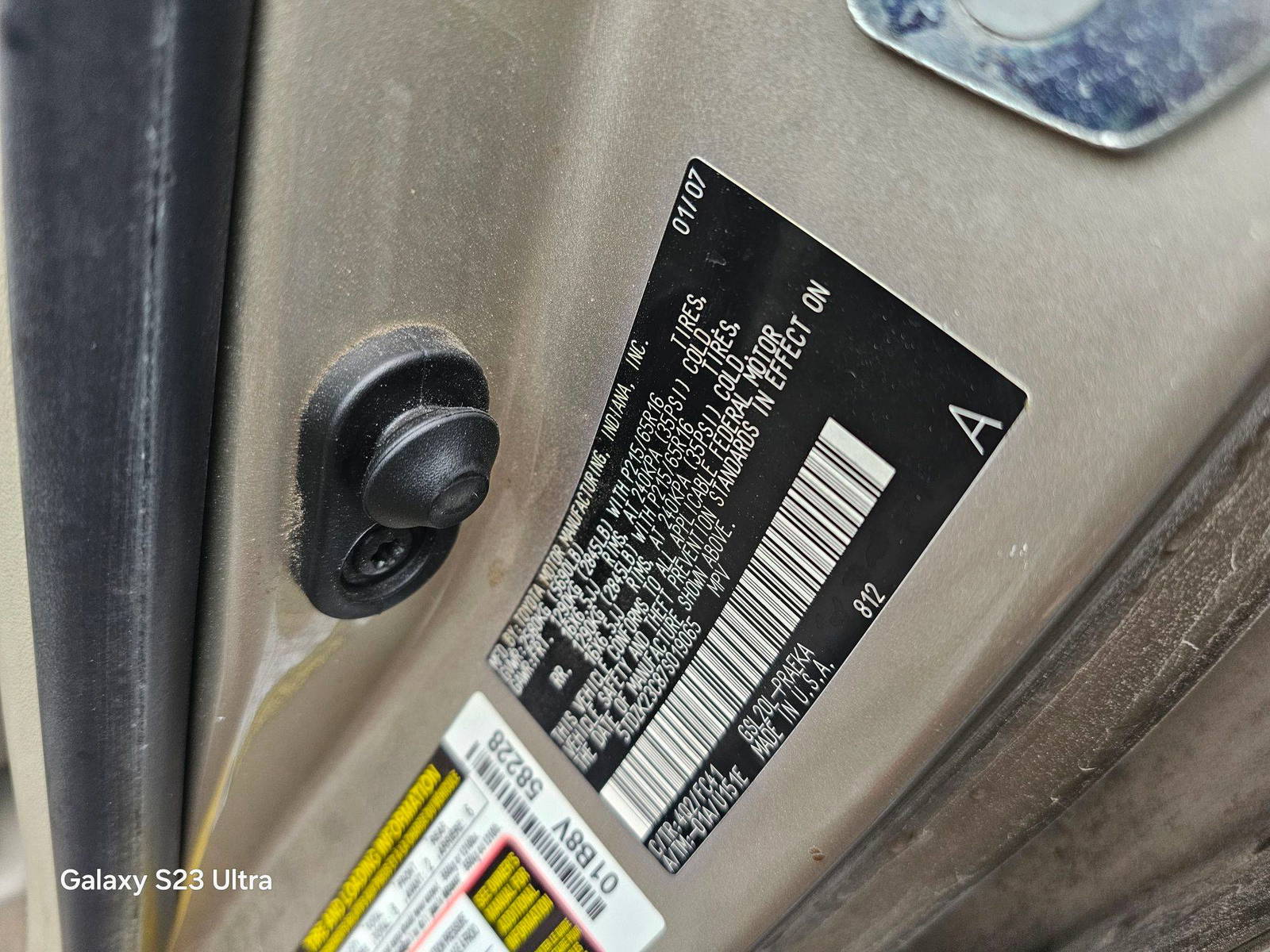 TOYOTA SIENNA 2007 - Marhaba Auction Used Cars - Image 9