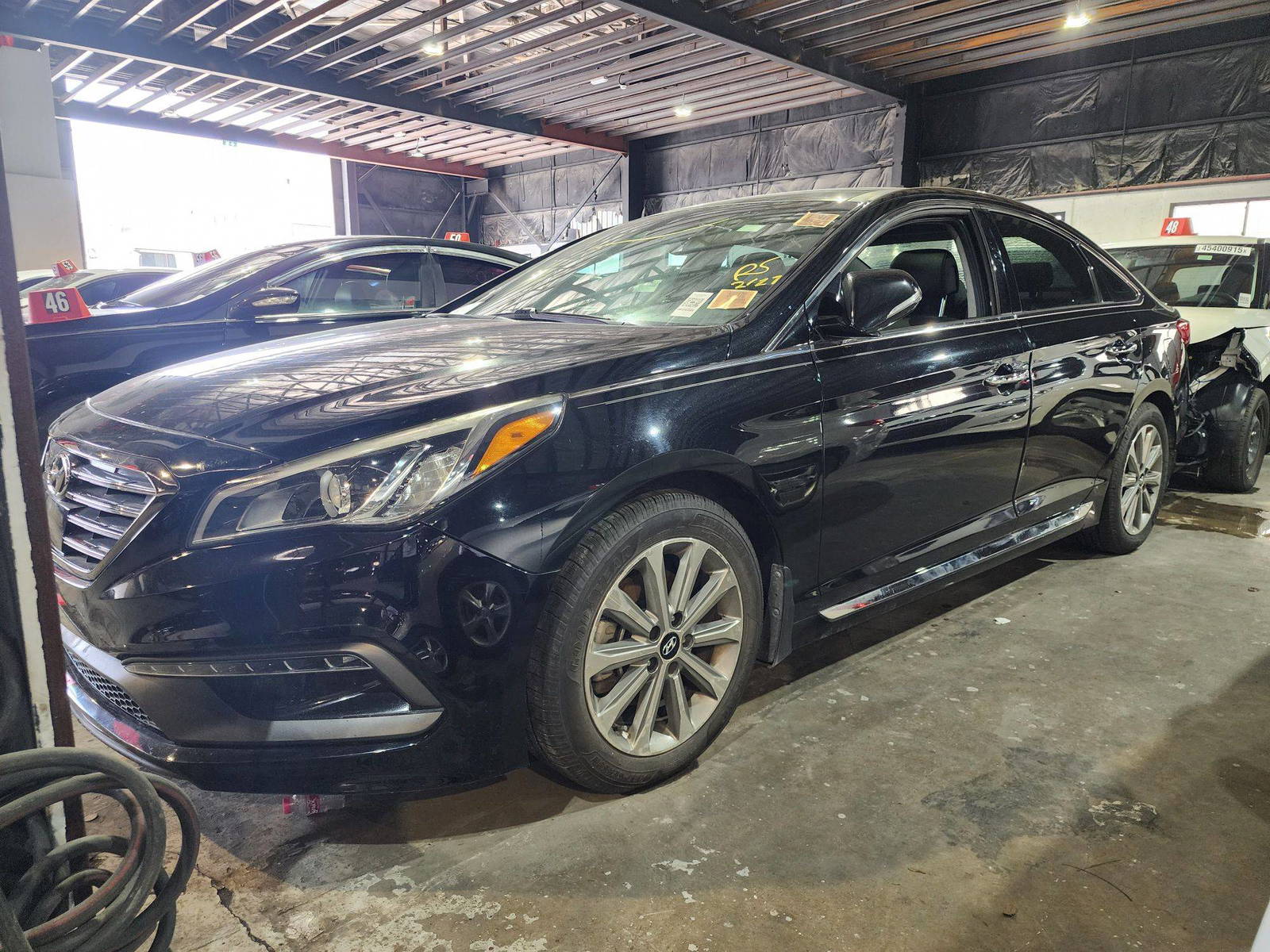 2016 HYUNDAI SONATA — 157774 Miles — Lot 507170 — Al Quoz - Marhaba Auctions Used Cars - Image 4