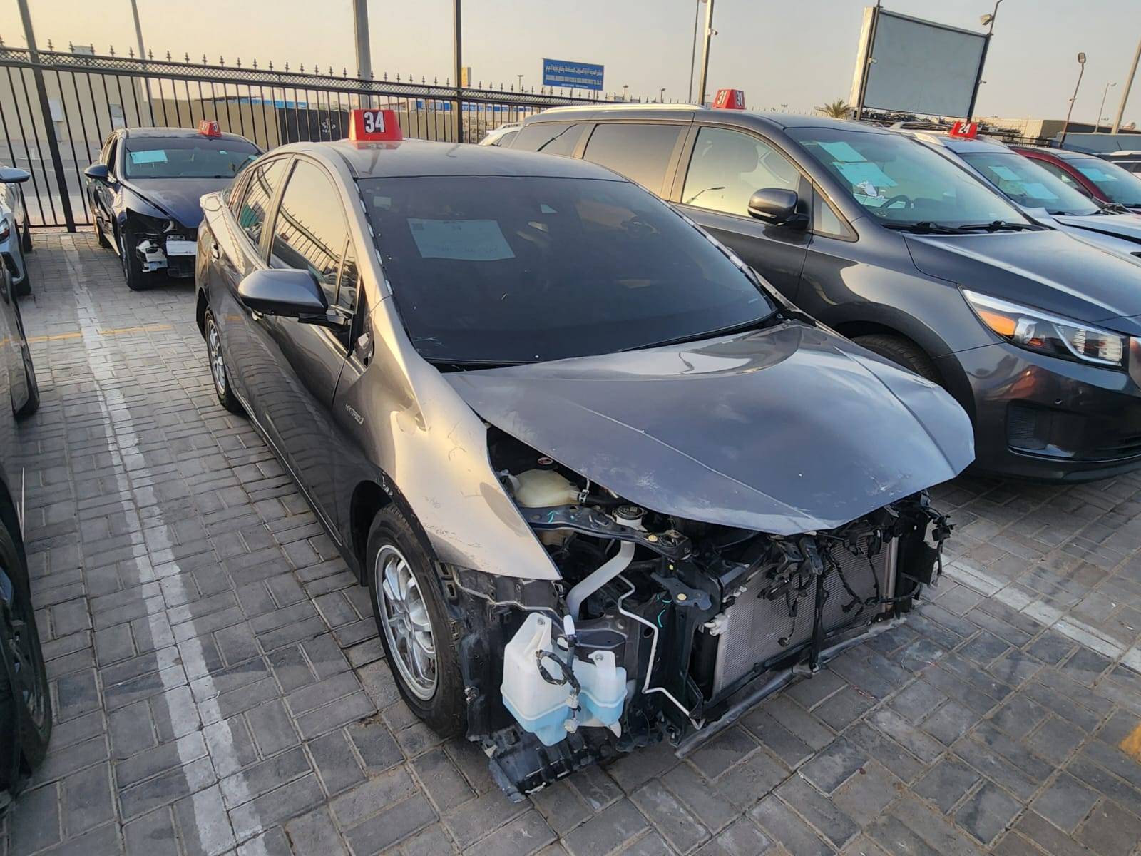 TOYOTA PRIUS 2017 - Marhaba Auction Used Cars - Image 12