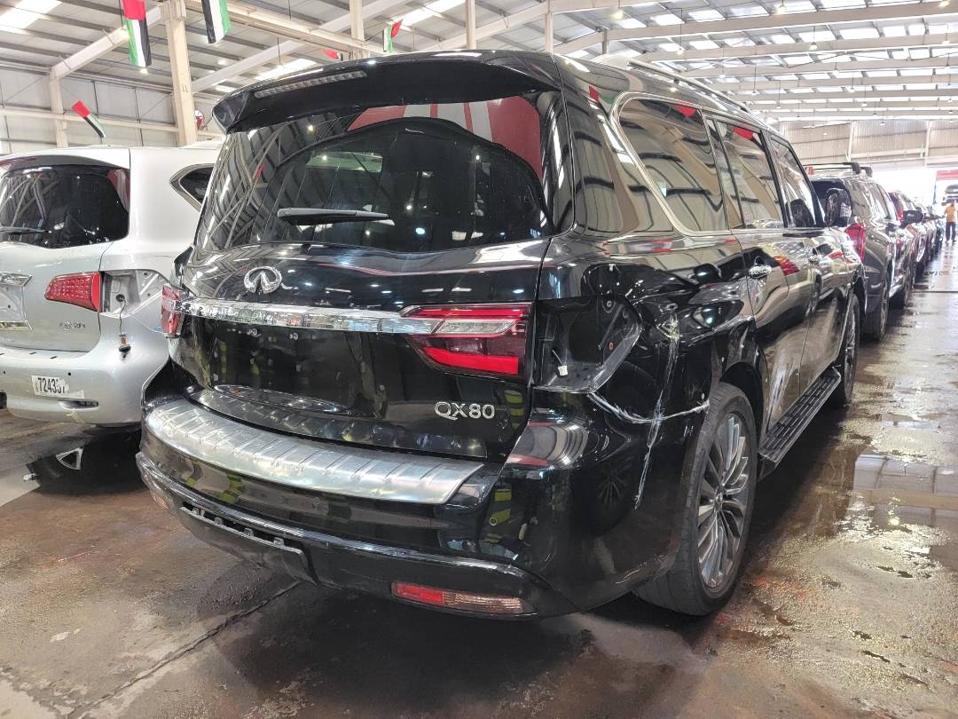 2019 INFINITI QX80 — 109802 Miles — Lot 40354358 — Main - Marhaba Auctions Used Cars - Image 3