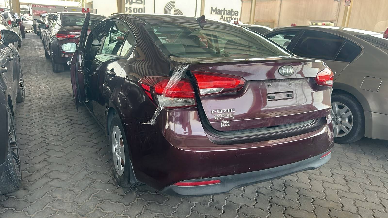 2018 KIA FORTE — 163491 Miles — Lot JE198069 — Souq - Marhaba Auctions Used Cars - Image 4