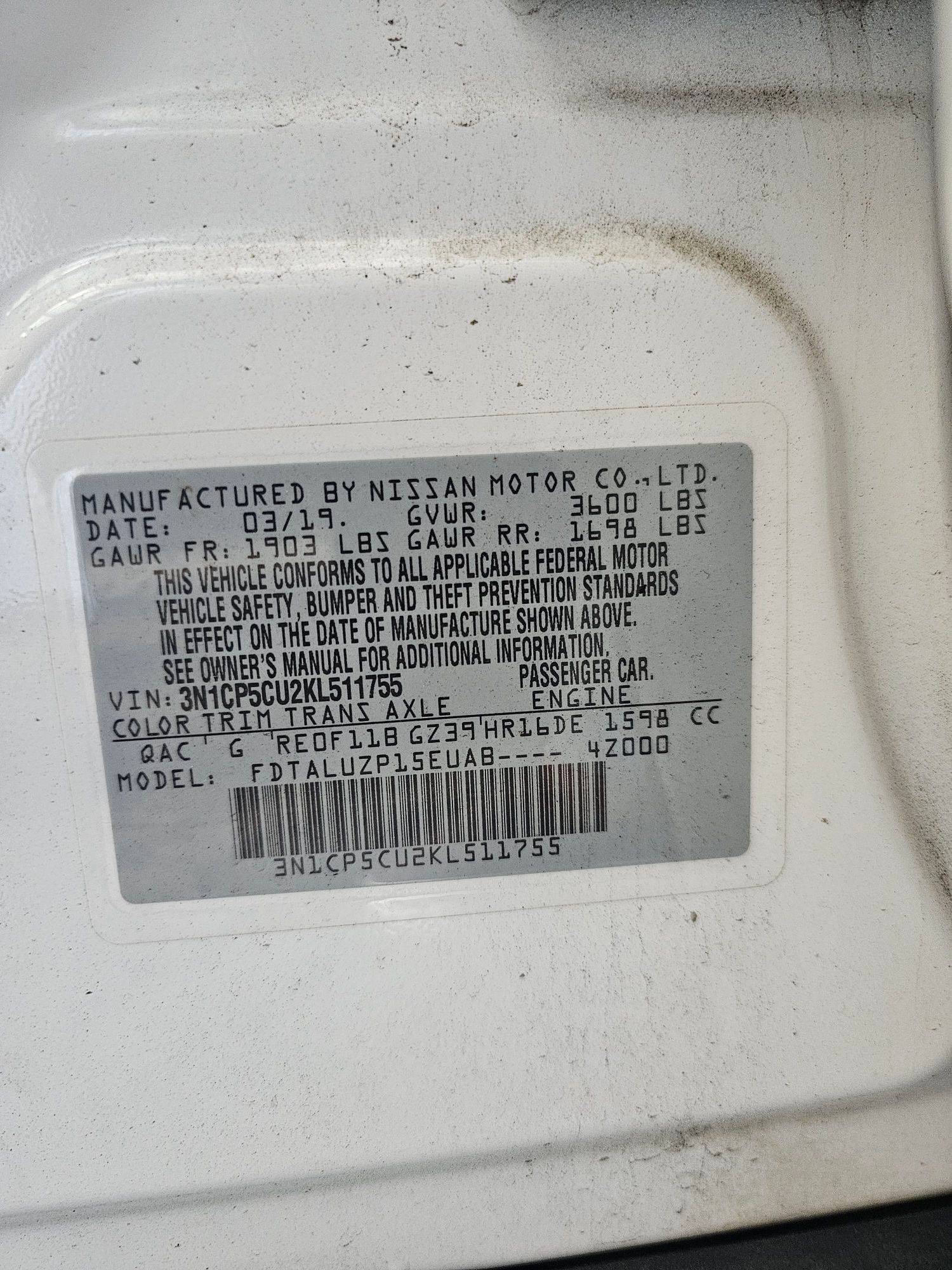 NISSAN KICKS 2019 - Marhaba Auction Used Cars - Image 8