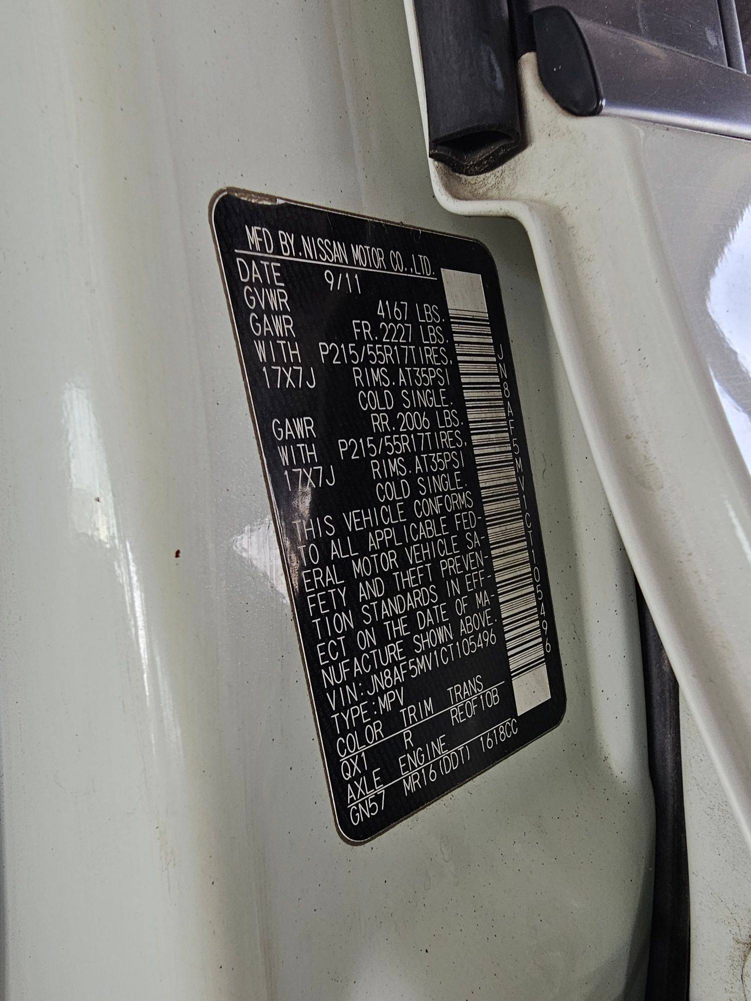 NISSAN JUKE 2012 - Marhaba Auction Used Cars - Image 9