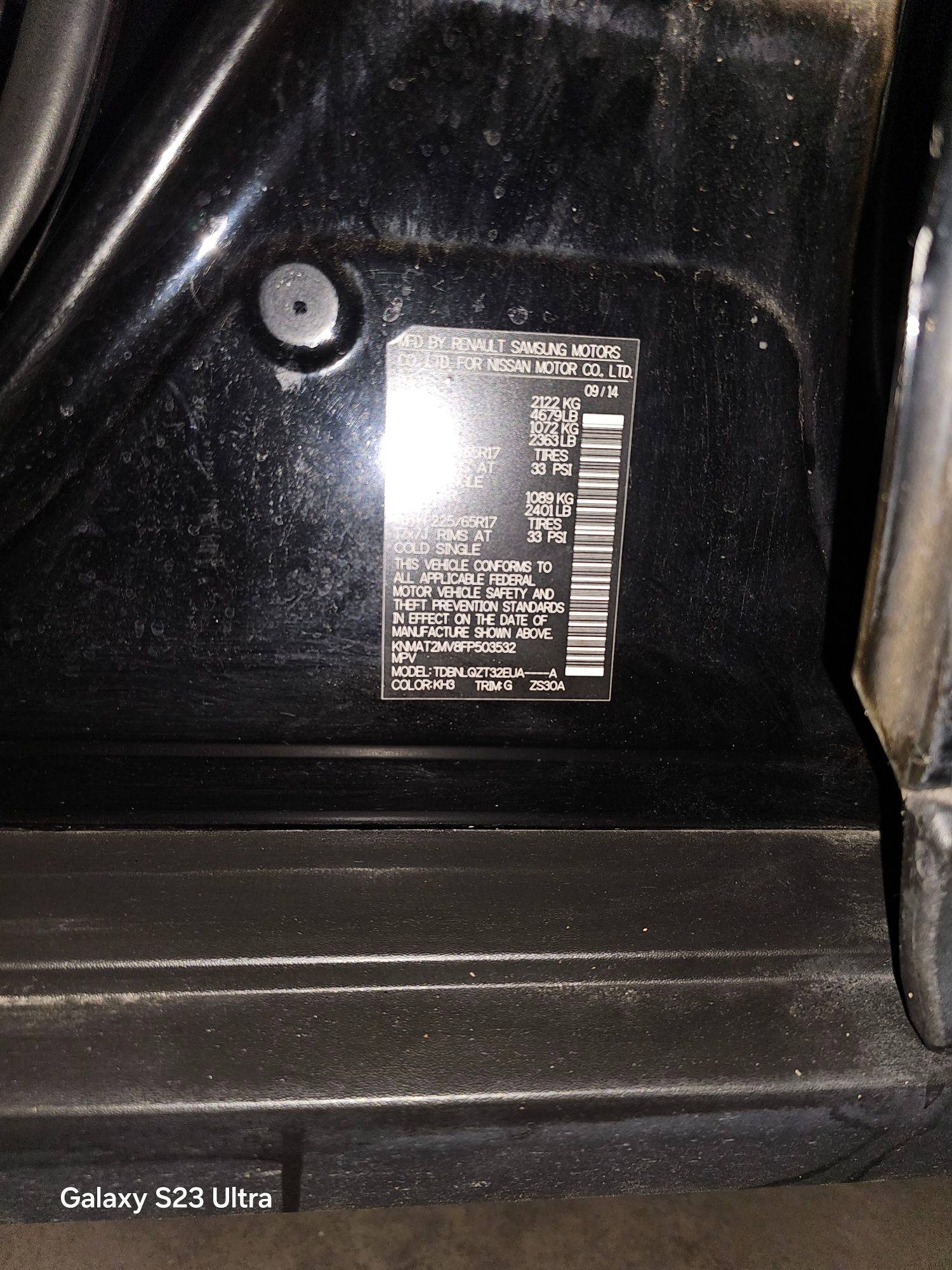 NISSAN ROGUE 2015 - Marhaba Auction Used Cars - Image 10