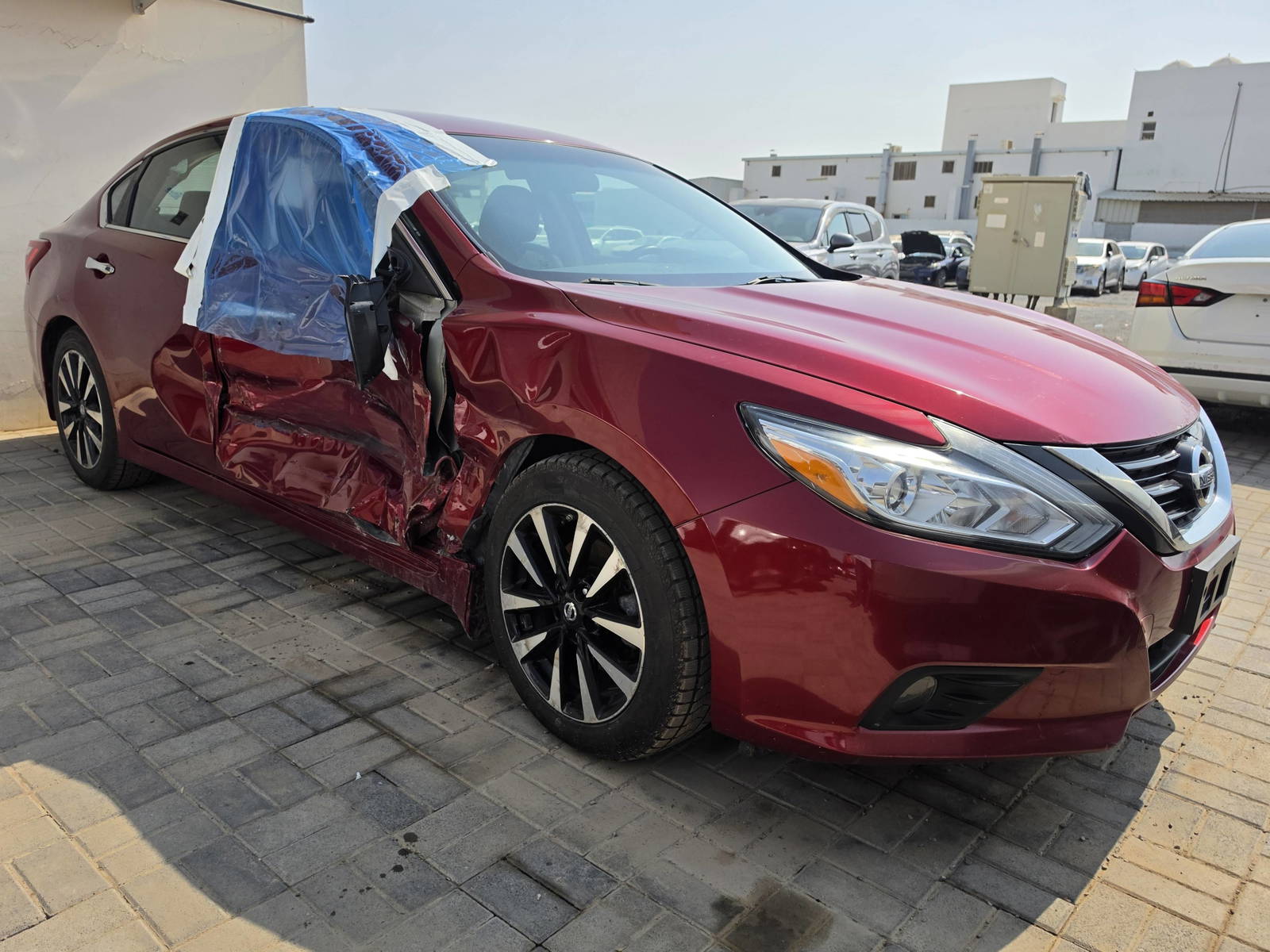 2018 NISSAN ALTIMA — 161623 Miles — Lot 99429495 - Marhaba Auctions Used Cars - Image 2
