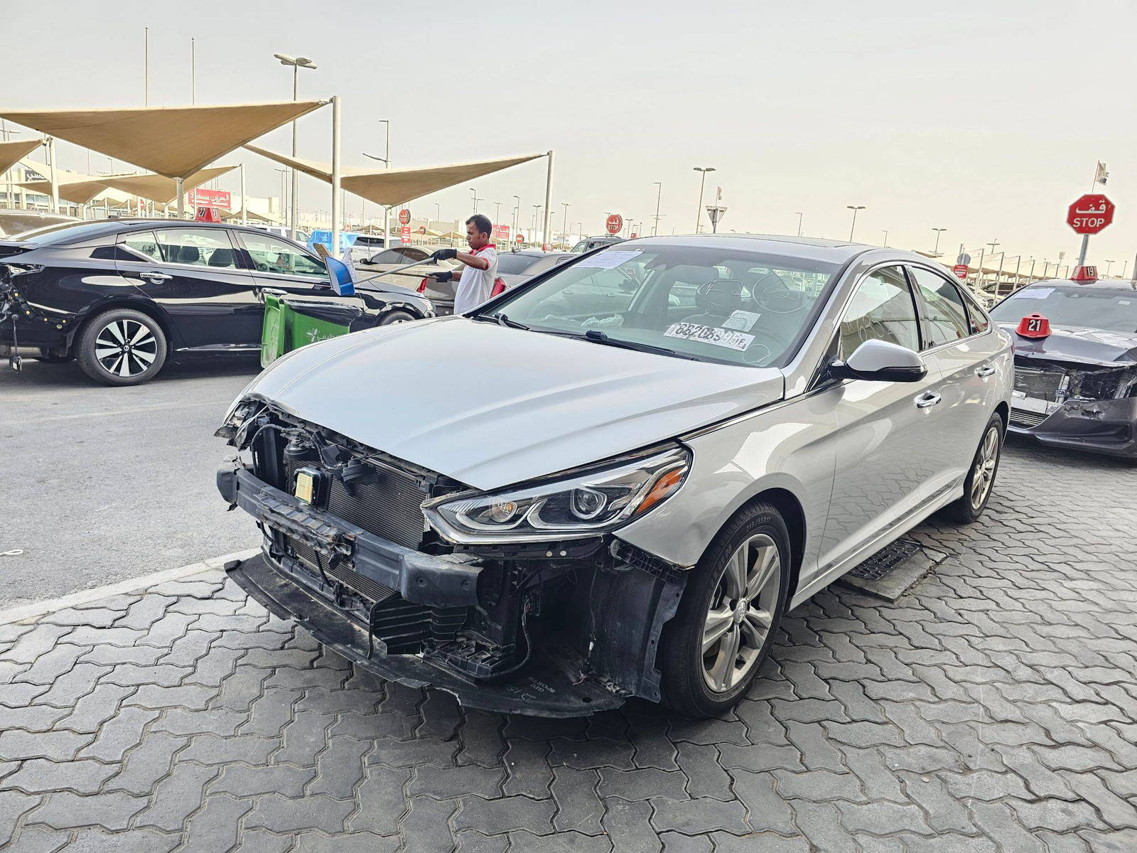 2019 HYUNDAI SONATA — 63522 Miles — Lot F2KH779155 — Souq - Marhaba Auctions Used Cars - Image 5