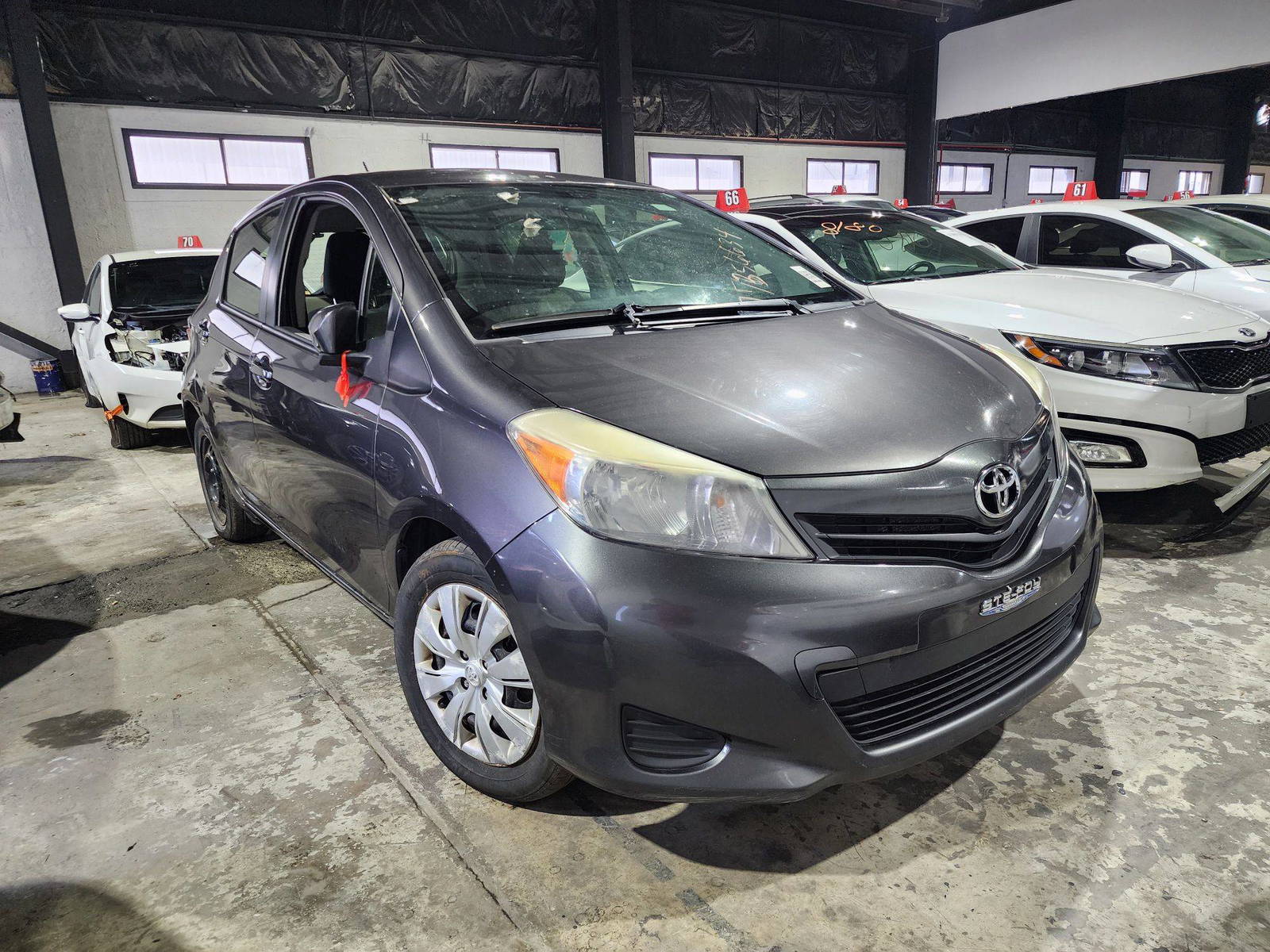 2013 TOYOTA YARIS — 154234 KM — Lot DD561398 — Al Quoz - Marhaba Auctions Used Cars - Image 3