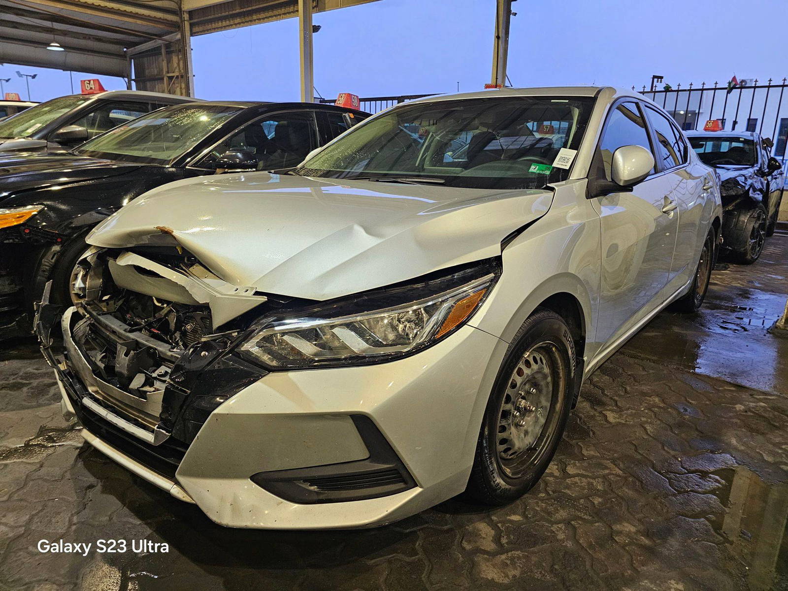 2022 NISSAN SENTRA — sold — 66421 Miles — Lot 43552598 — Main - Marhaba Auctions Used Cars - Image 4