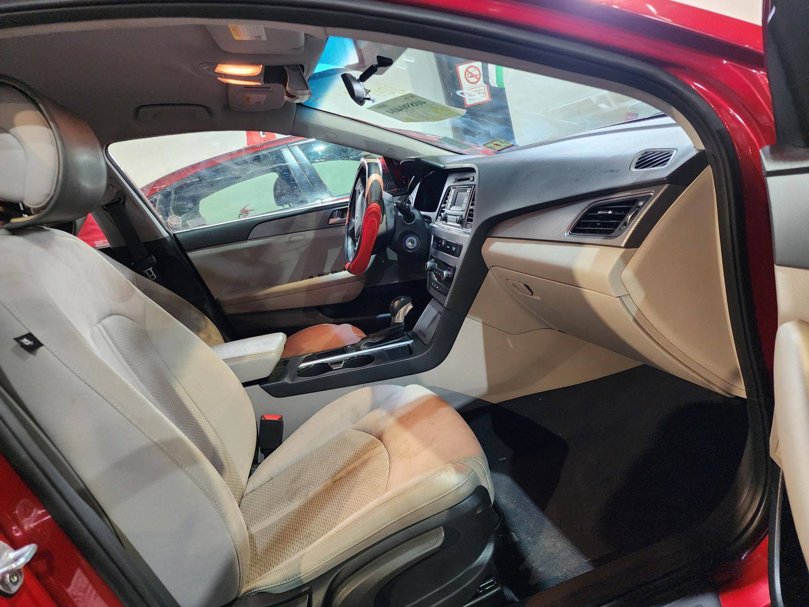 2017 HYUNDAI SONATA — 145614 Miles — Lot 445457 — Al Quoz - Marhaba Auctions Used Cars - Image 9