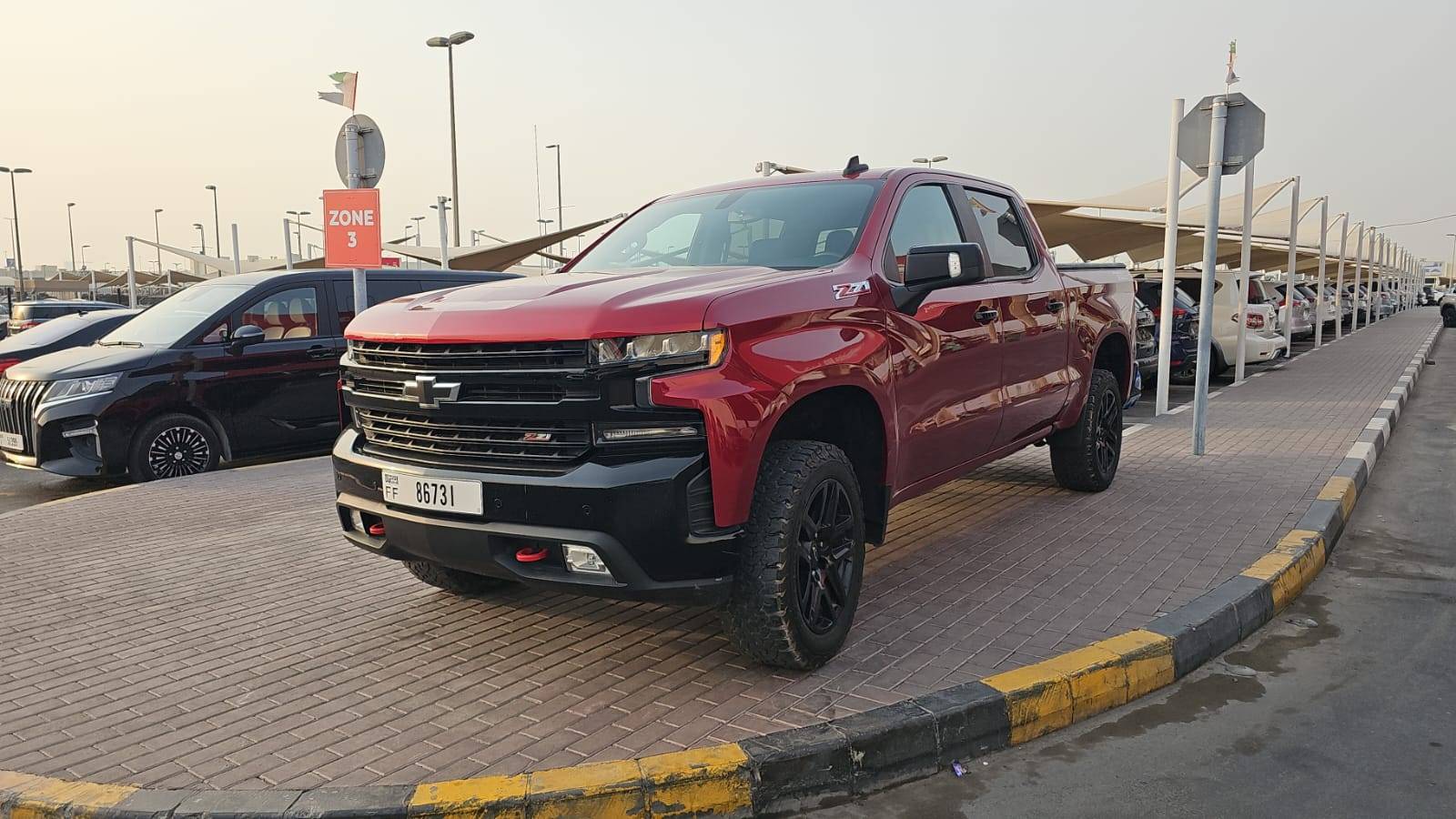 2021 CHEVROLET SILVERADO — 219124 KM — Lot MG211219 — Main - Marhaba Auctions Used Cars - Image 3