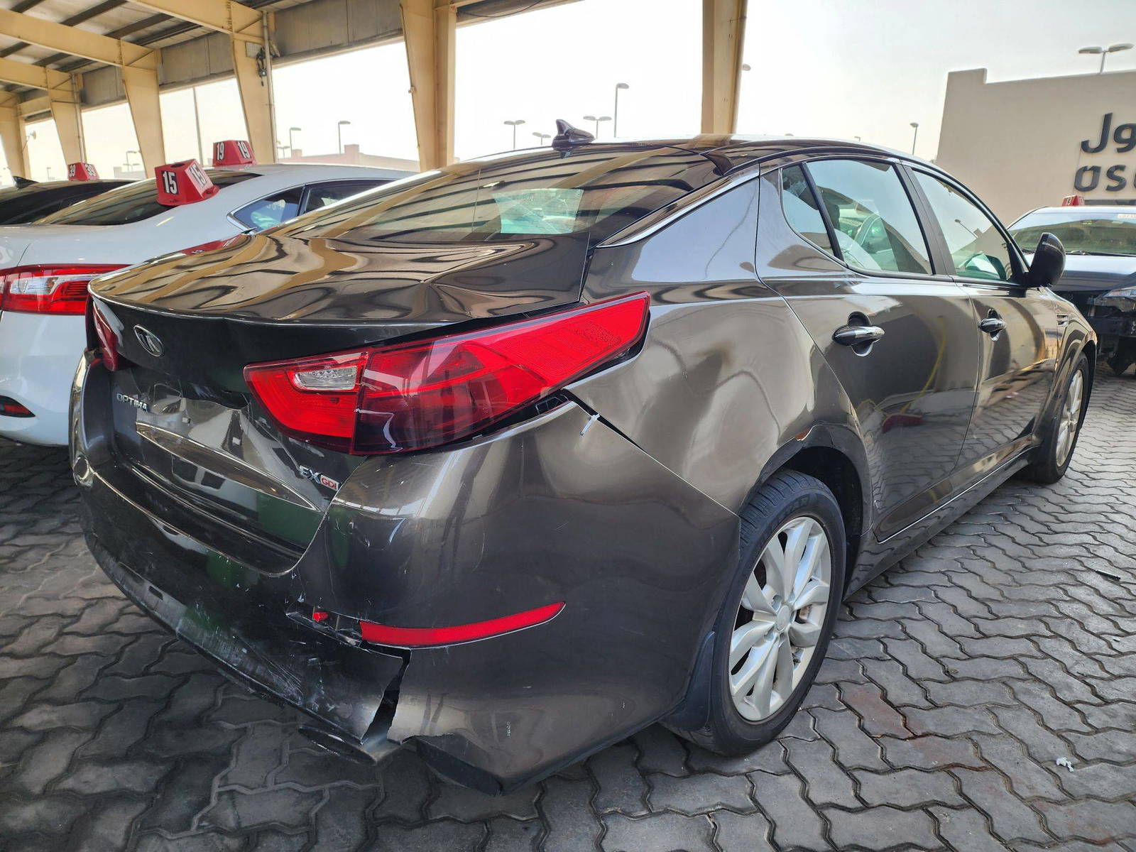 2015 KIA OPTIMA — 199692 Miles — Lot 38851444 — Souq - Marhaba Auctions Used Cars - Image 3