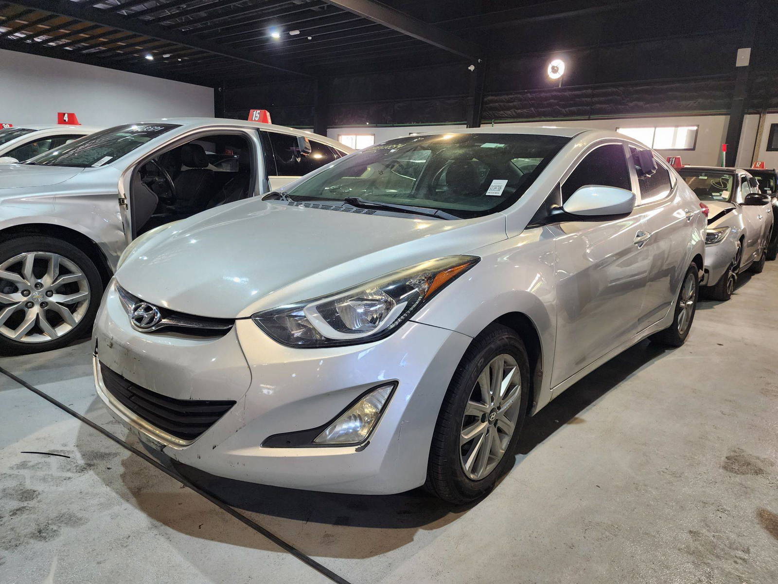 2015 HYUNDAI ELANTRA — 150039 Miles — Lot 125487 — Main - Marhaba Auctions Used Cars - Image 3
