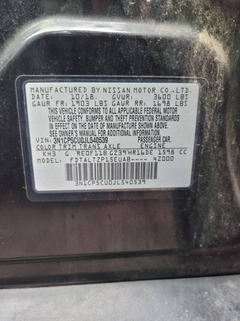 NISSAN KICKS 2018 - Marhaba Auction Used Cars - Image 8