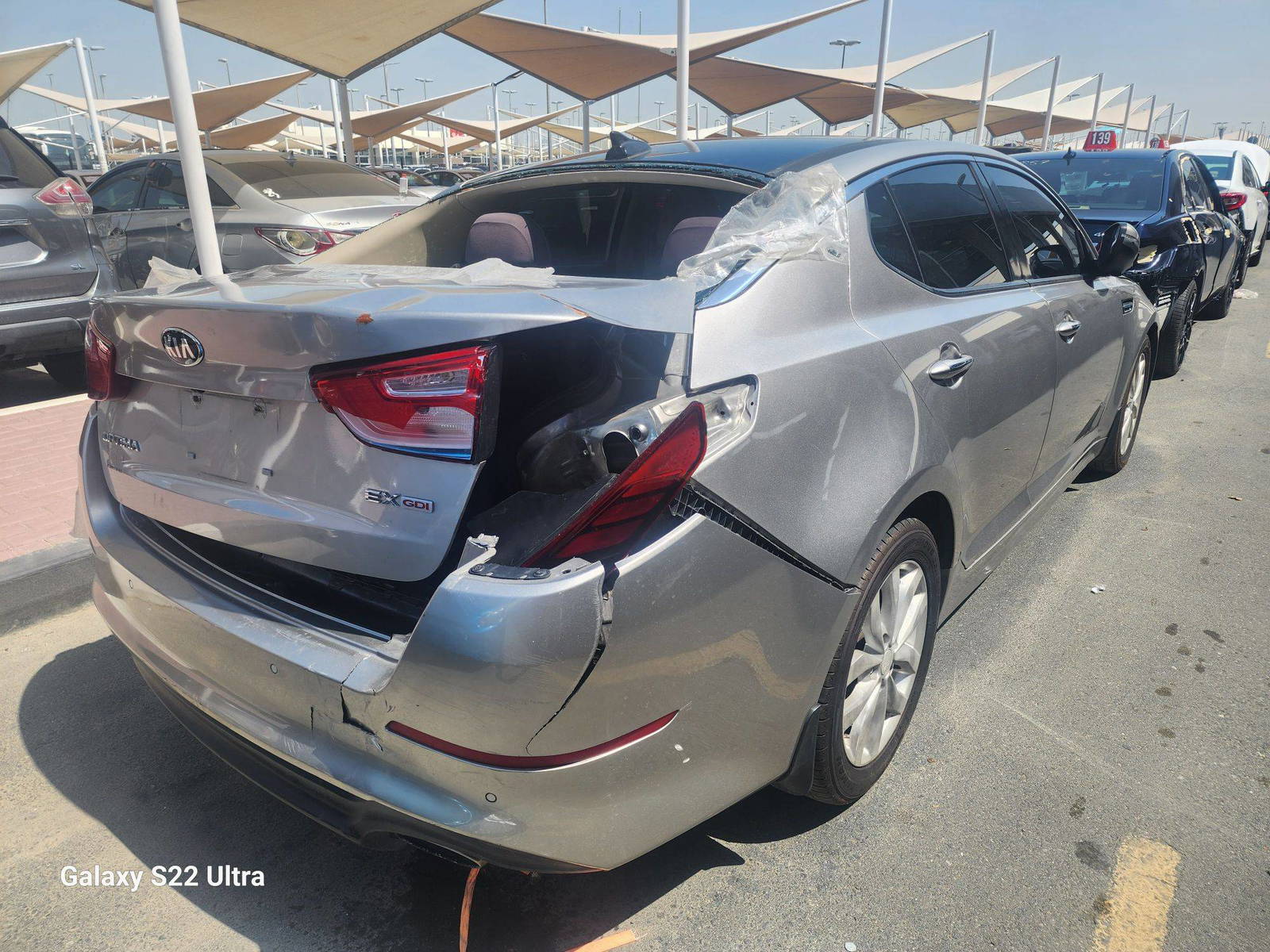 2015 KIA OPTIMA — 125123 Miles — Lot 38302334 - Marhaba Auctions Used Cars - Image 3
