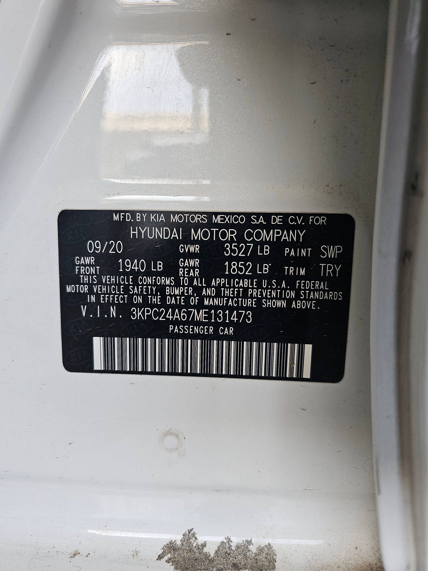 HYUNDAI ACCENT 2021 - Marhaba Auction Used Cars - Image 10