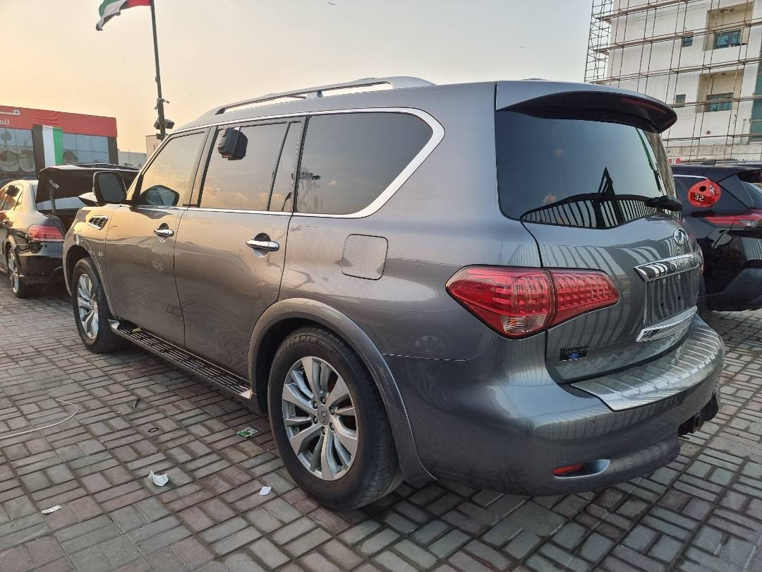 2017 INFINITI QX80 — 113669 Miles — Lot 1235487 — Souq - Marhaba Auctions Used Cars - Image 3