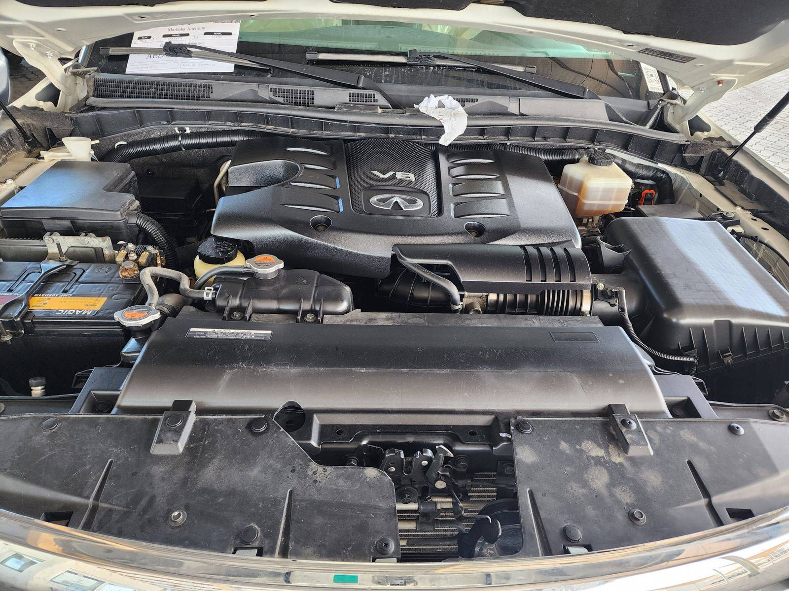 2014 INFINITI QX80 — 204991 Miles — Lot 063845 - Marhaba Auctions Used Cars - Image 10