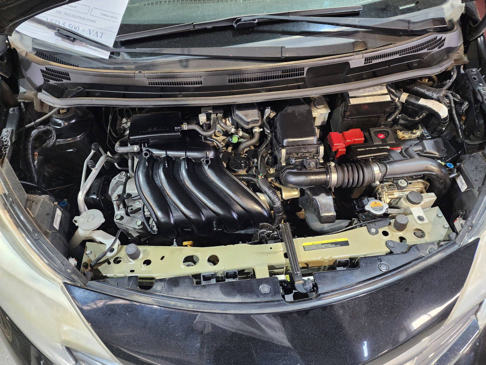 2016 NISSAN VERSA NOTE — 116766 Miles — Lot 59421684 — Al Quoz - Marhaba Auctions Used Cars - Image 10
