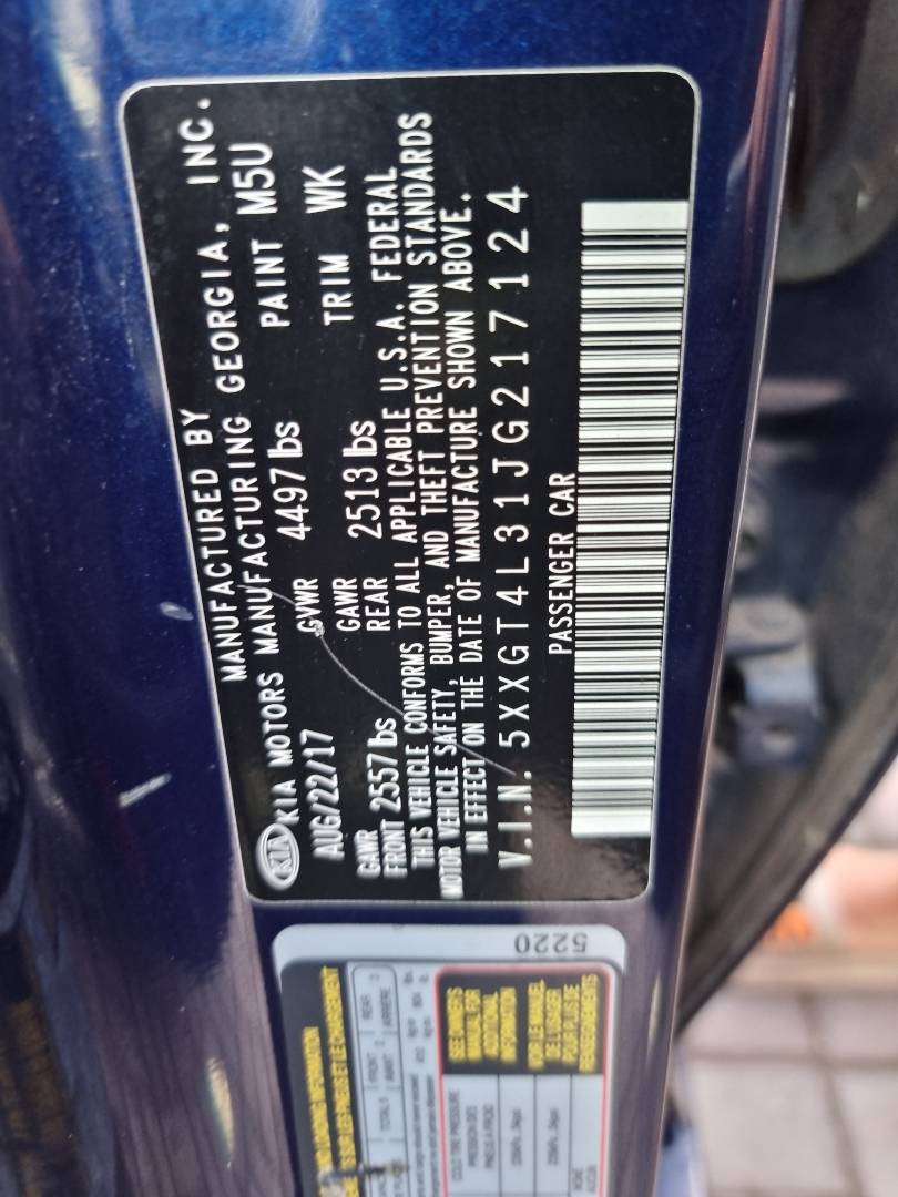 KIA OPTIMA 2018 - Marhaba Auction Used Cars - Image 9