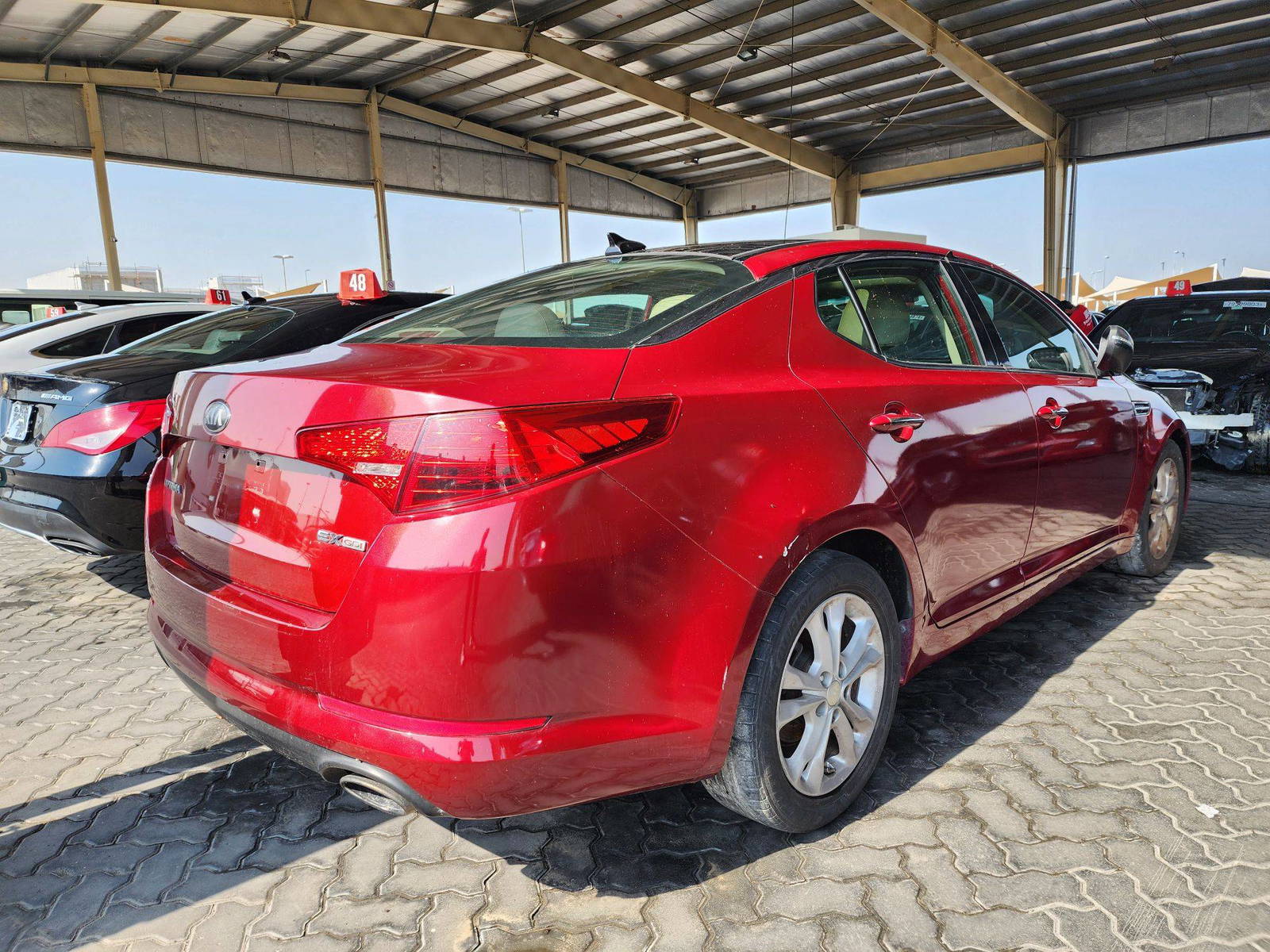 2013 KIA OPTIMA — 218135 Miles — Lot 54327964 — Souq - Marhaba Auctions Used Cars - Image 3