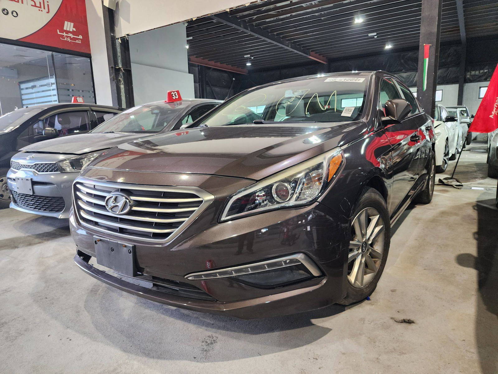 2015 HYUNDAI SONATA — 134396 Miles — Lot 45821364 — Al Quoz - Marhaba Auctions Used Cars - Image 4