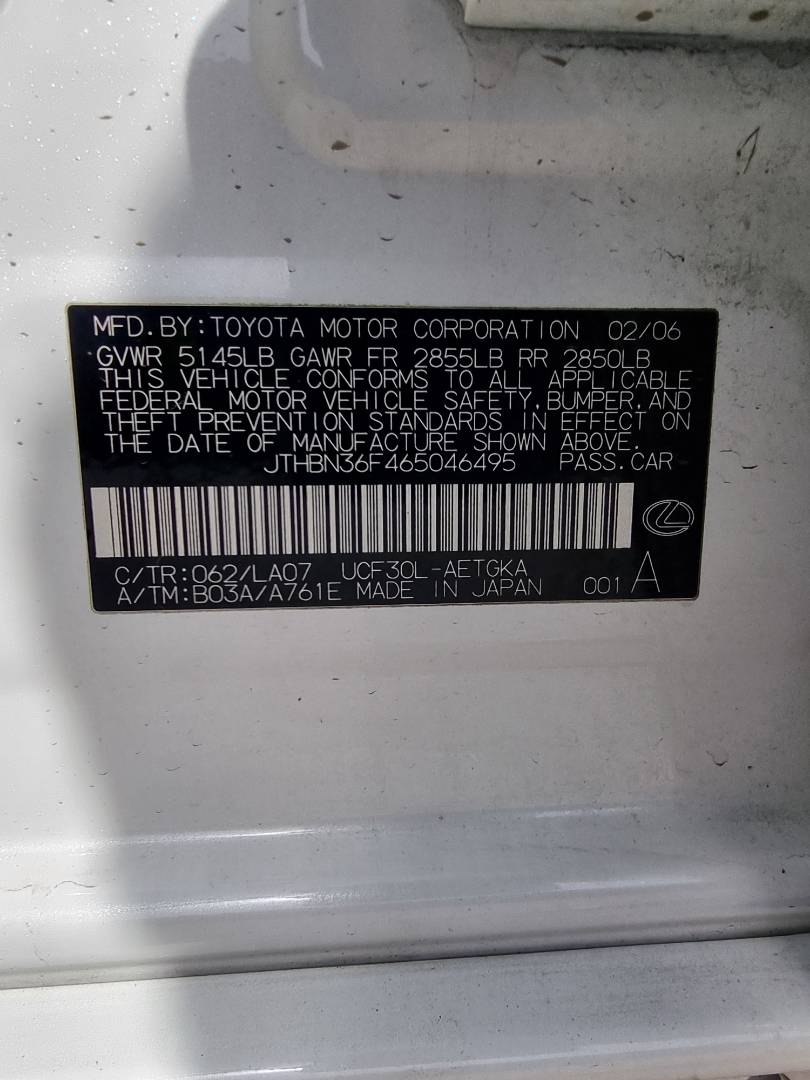 LEXUS LS 430 2006 - Marhaba Auction Used Cars - Image 10