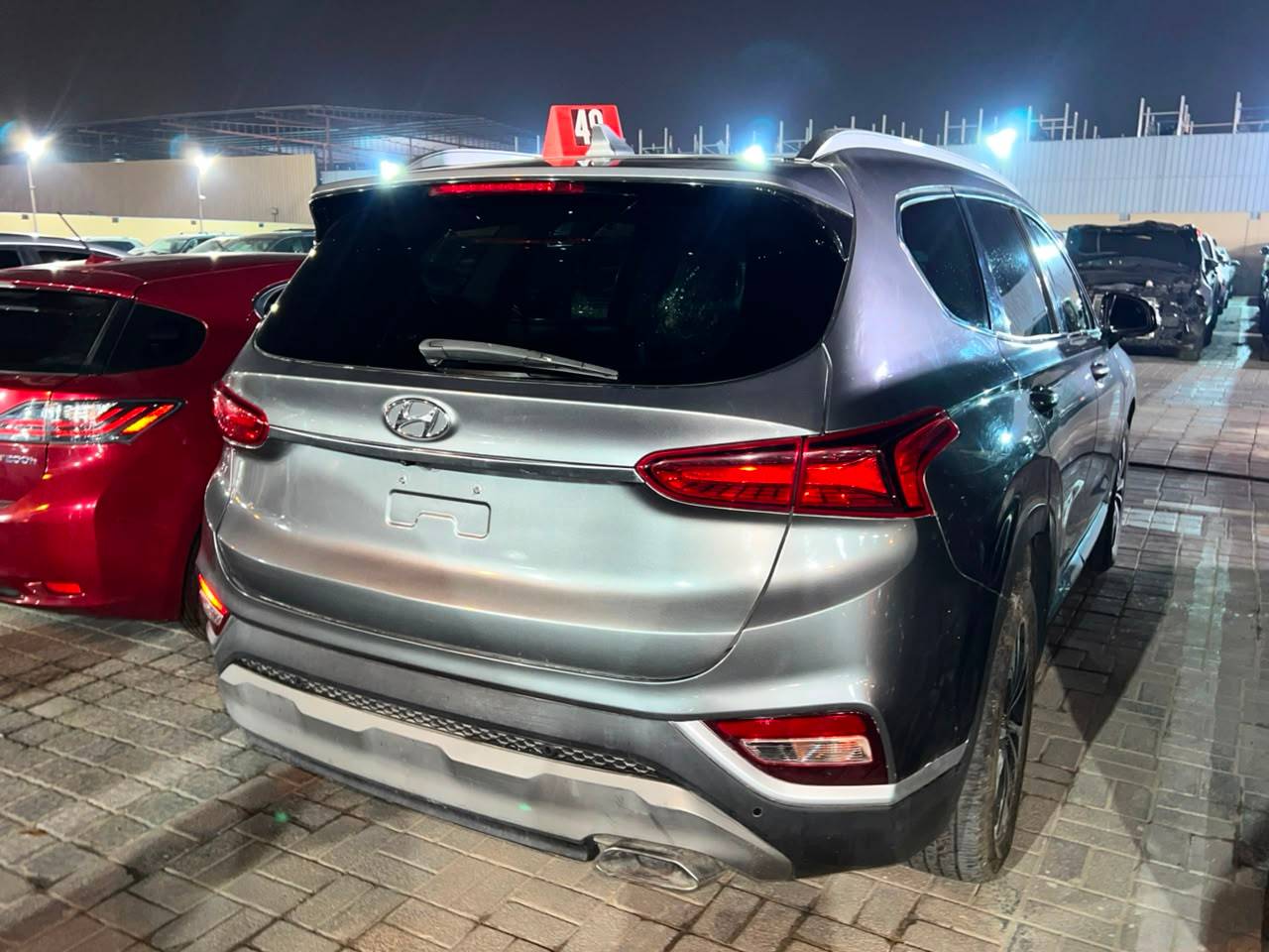 HYUNDAI SANTA FE LIMITED 2020 - Marhaba Auction Used Cars - Image 3