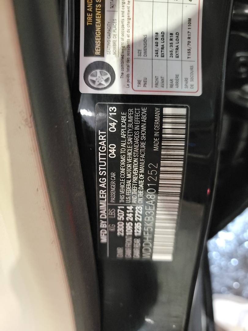 2014 MERCEDES BENZ E 350 — 90485 Miles — Lot A801252 — Main - Marhaba Auctions Used Cars - Image 11