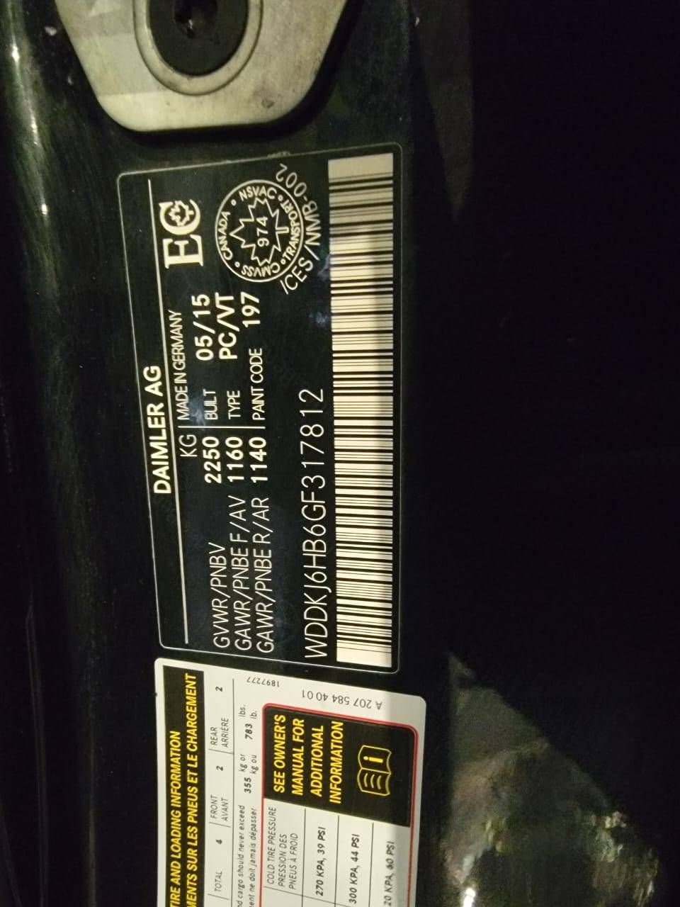 MERCEDES BENZ E-400 2016 - Marhaba Auction Used Cars - Image 6