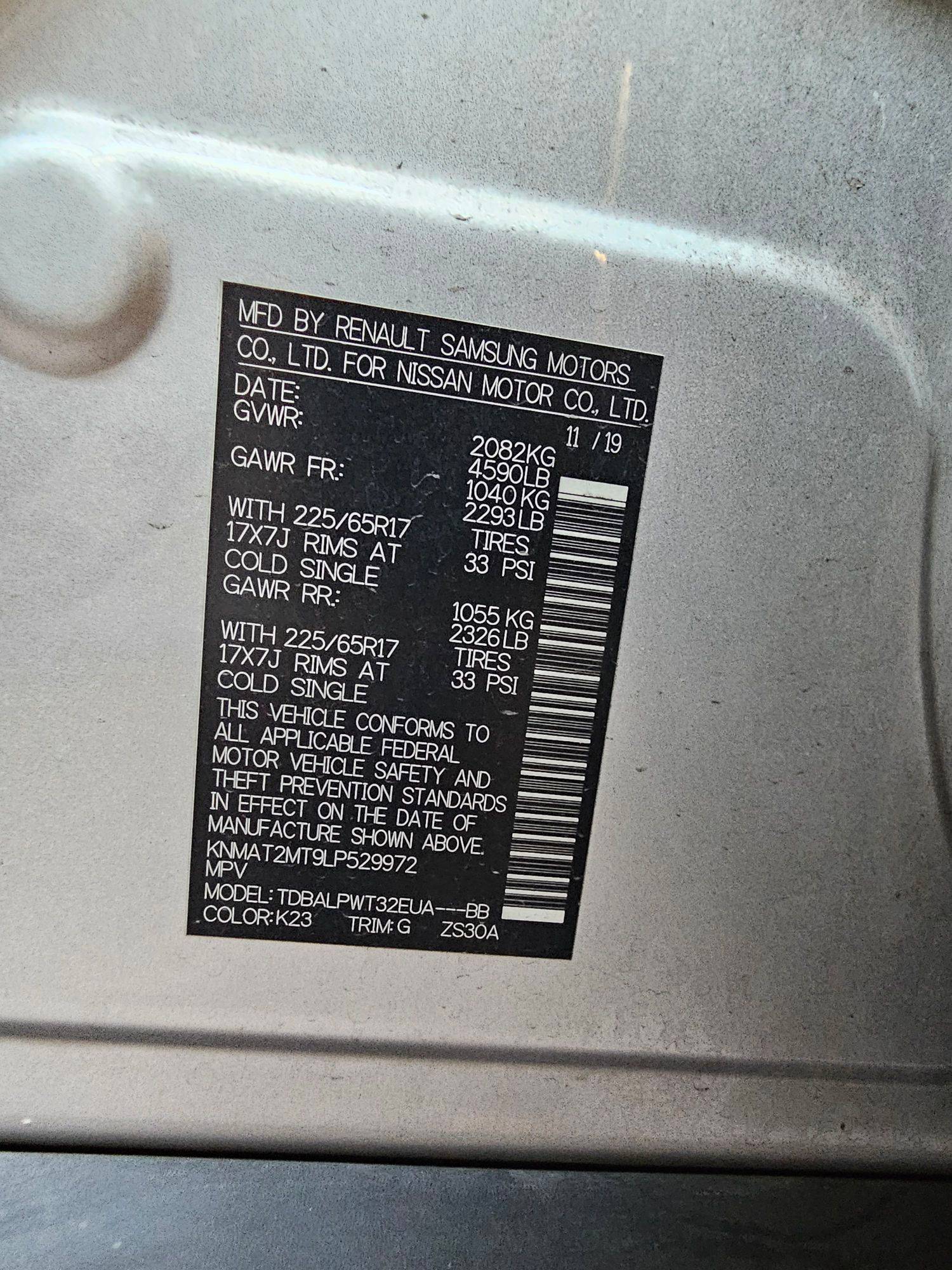 NISSAN ROGUE 2020 - Marhaba Auction Used Cars - Image 8