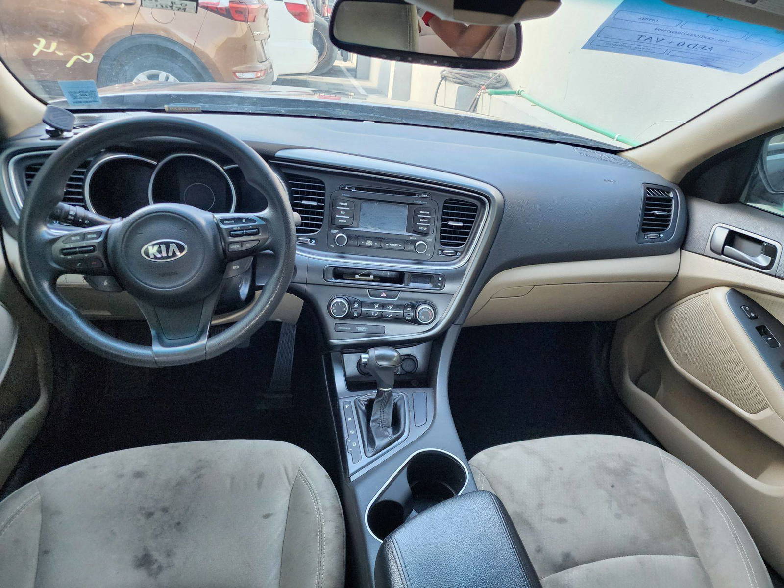 2014 KIA OPTIMA — 135979 Miles — Lot 73994 — Al Quoz - Marhaba Auctions Used Cars - Image 8