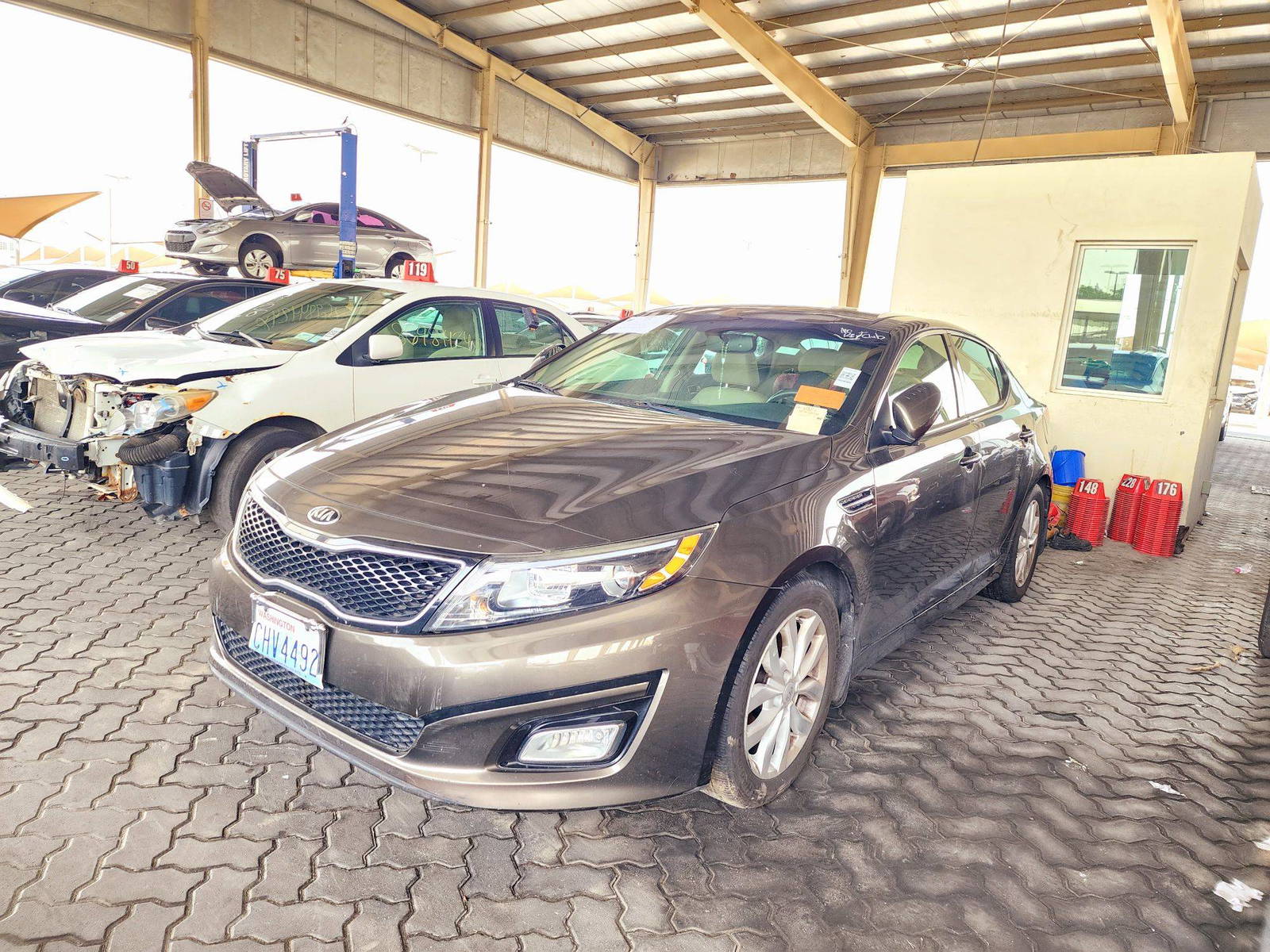 2014 KIA OPTIMA — 80210 Miles — Lot 918377 — Souq - Marhaba Auctions Used Cars - Image 5