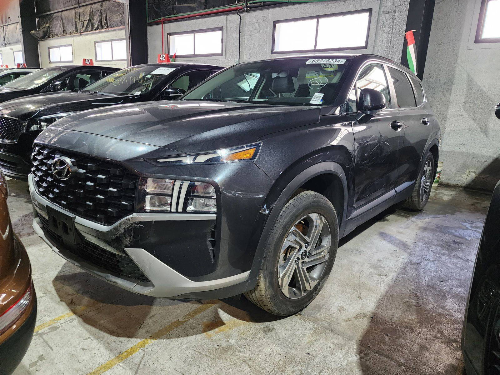 2021 HYUNDAI SANTA FE — 68972 Miles — Lot 328537 — Ind. 12 - Marhaba Auctions Used Cars - Image 3