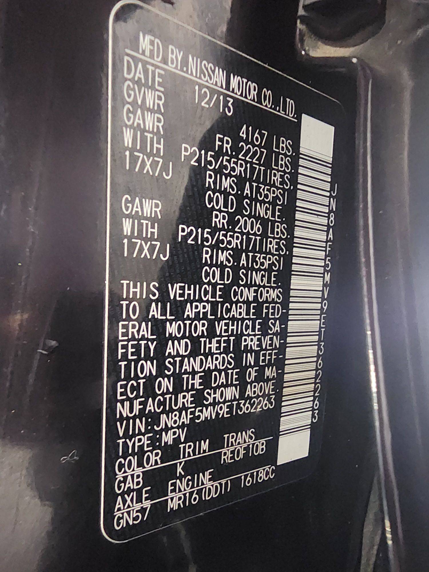 NISSAN JUKE 2014 - Marhaba Auction Used Cars - Image 11