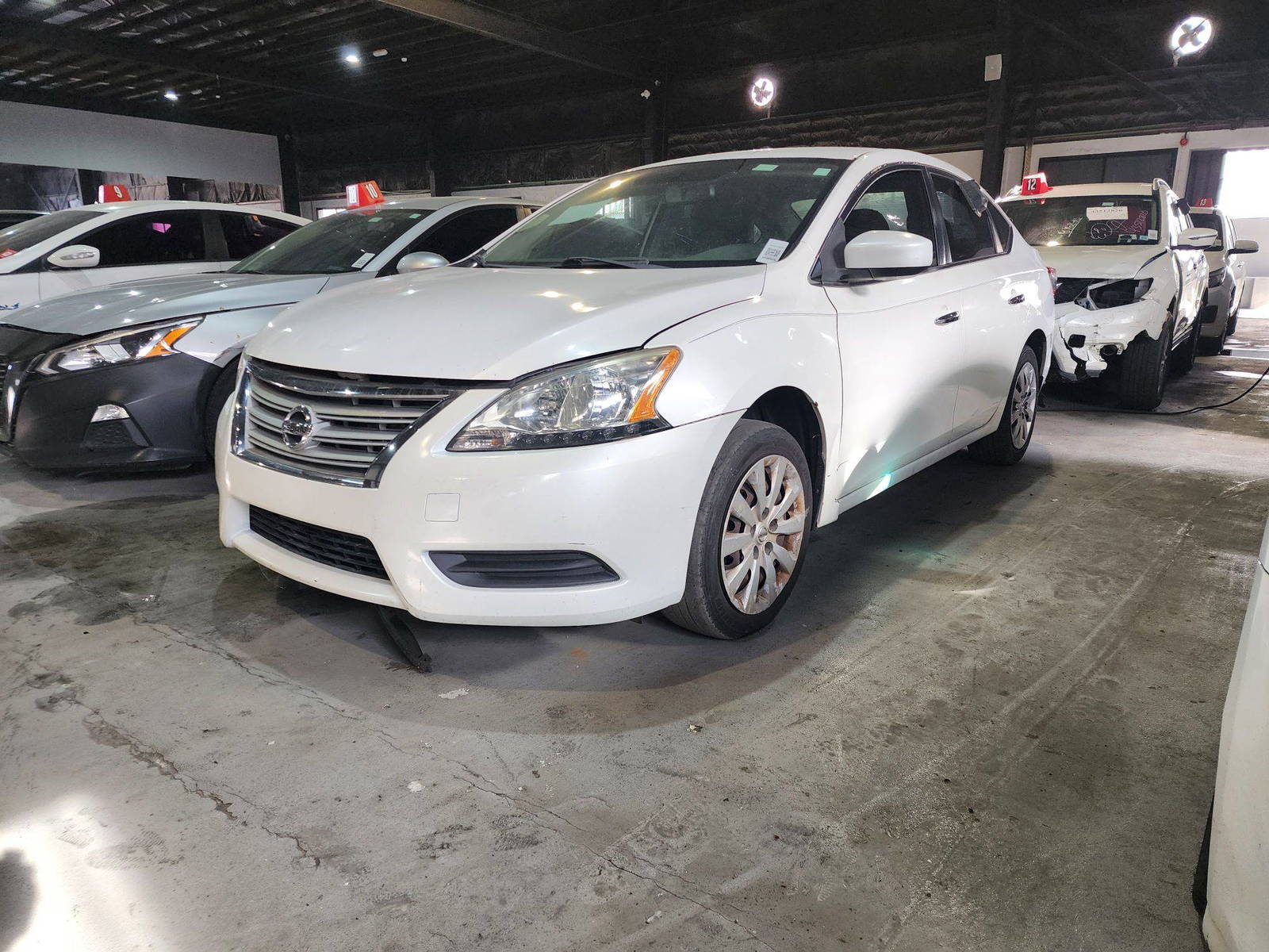 2014 NISSAN SENTRA — 181151 Miles — Lot PXEL687049 — Al Quoz - Marhaba Auctions Used Cars - Image 3